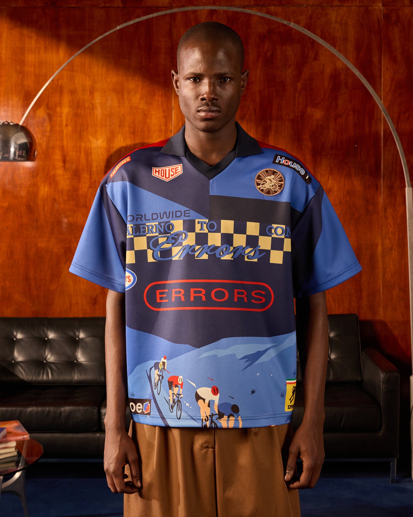 CYCLING JERSEY IN BLUE