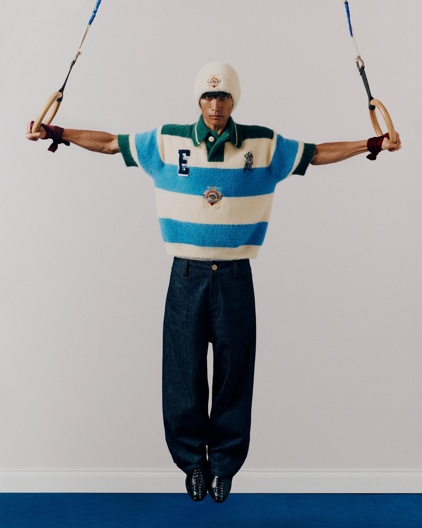 MELTING LEATHER SELVEDGE DENIM