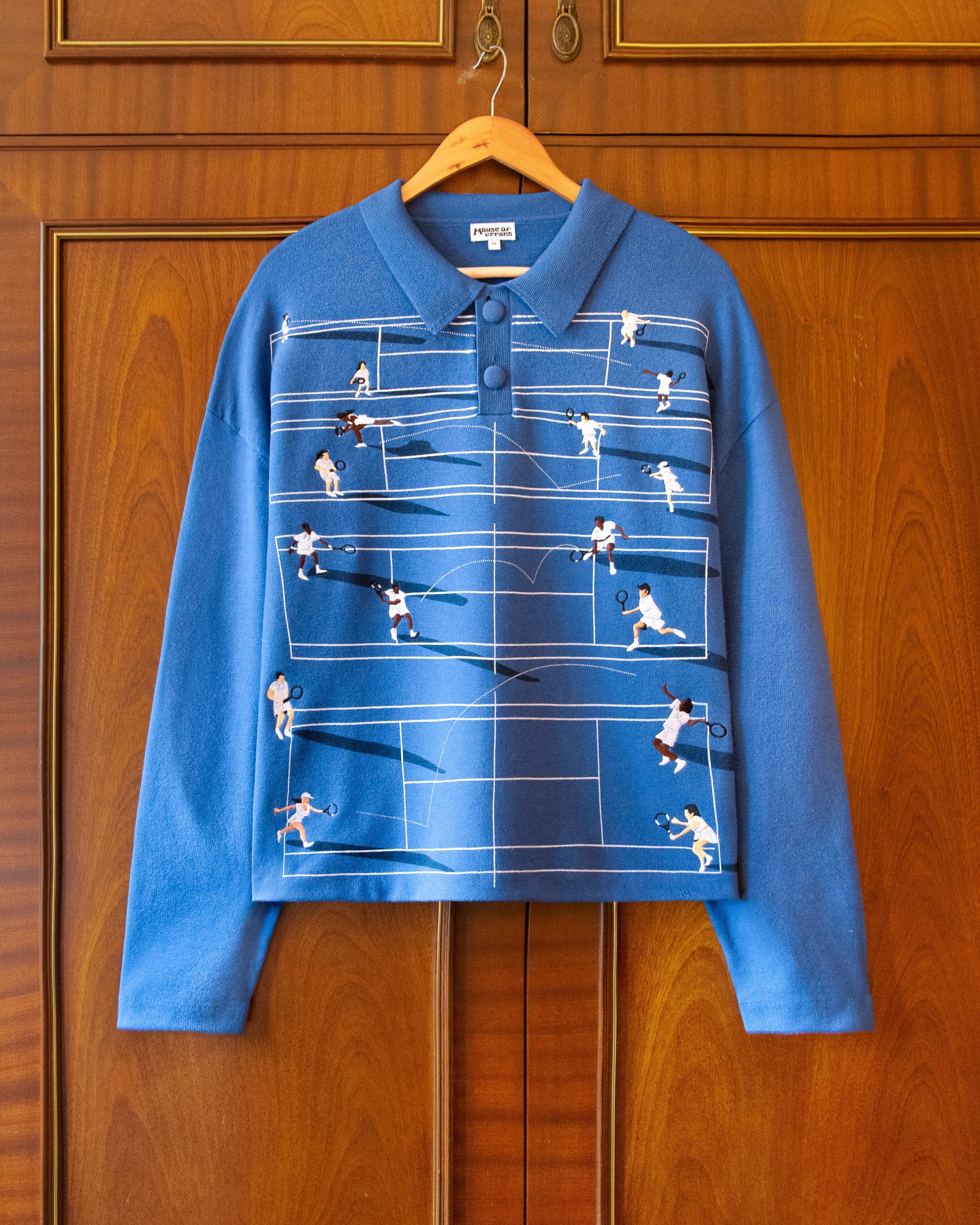 FINE KNIT TENNIS SWEATER ASPHALT HOUSE OF ERRORS fine-knit-tennis-sweater-asphalt-house-of-errors