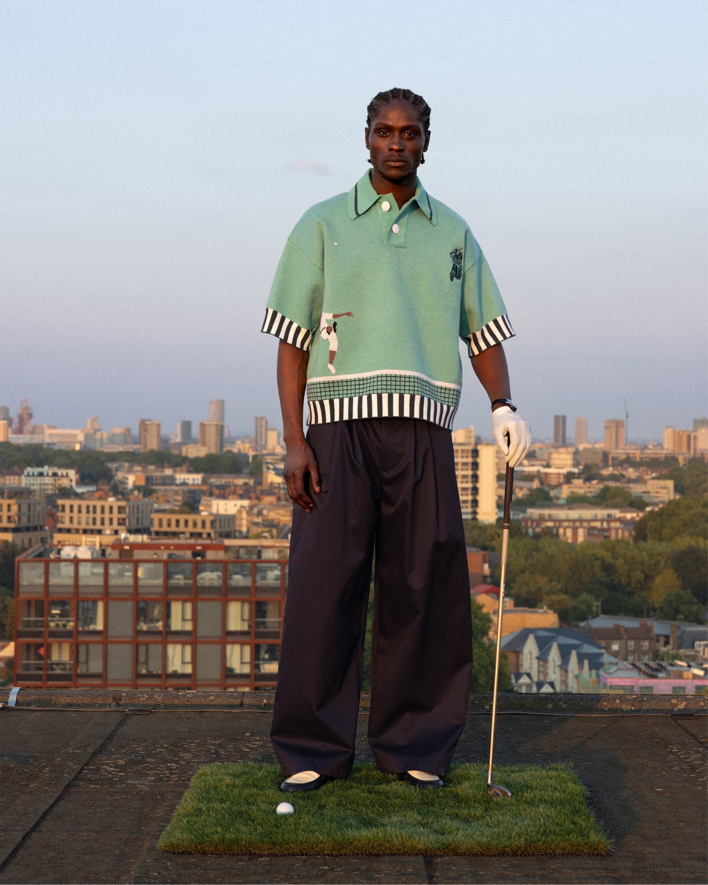 'THE LOB' KNITTED POLO