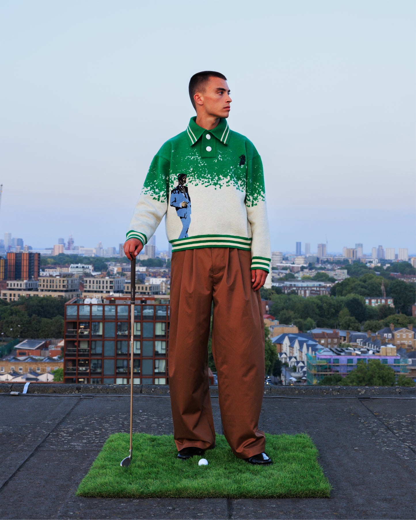 'NOON RIVERIE' KNITTED SWEATER