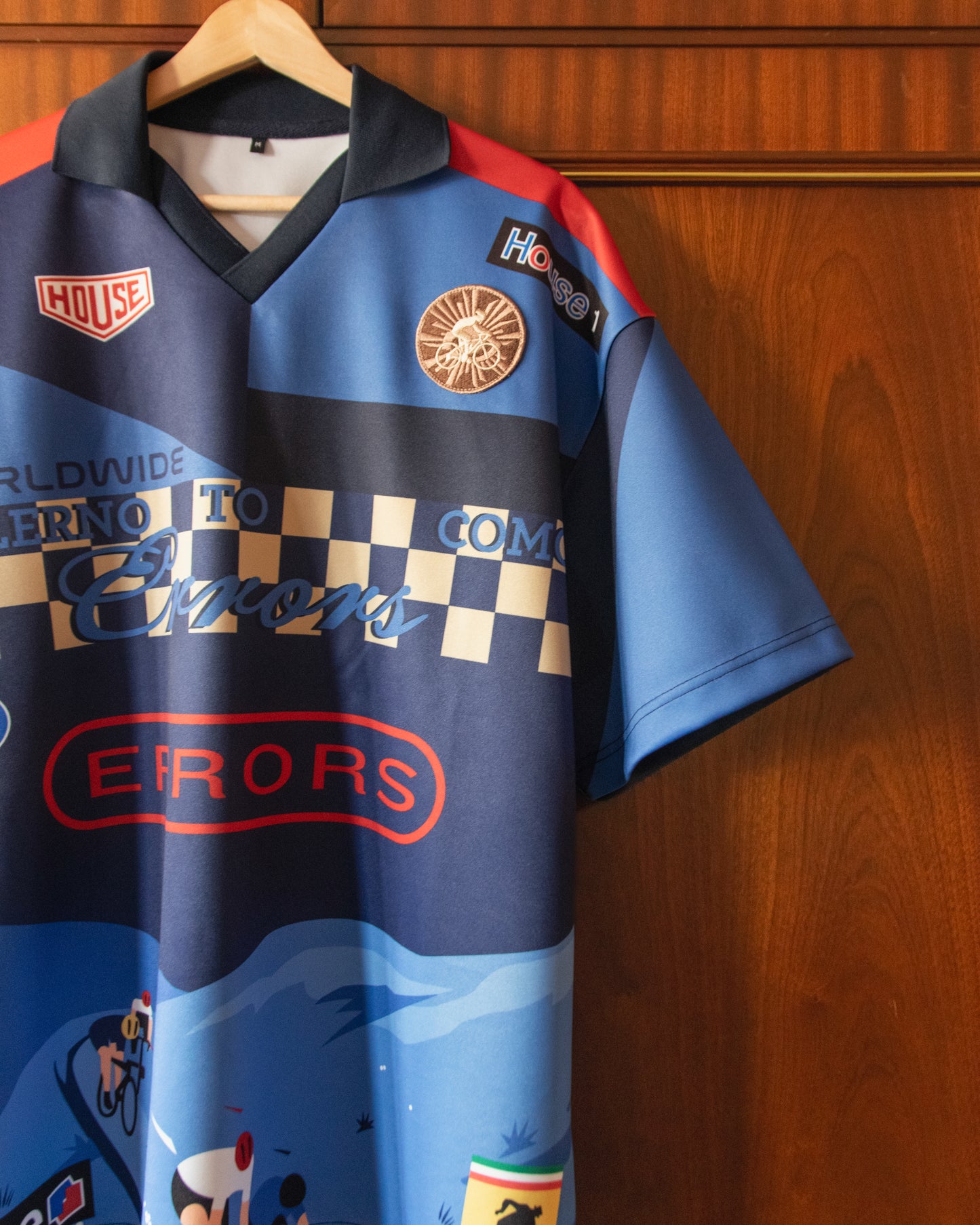 CYCLING JERSEY IN BLUE