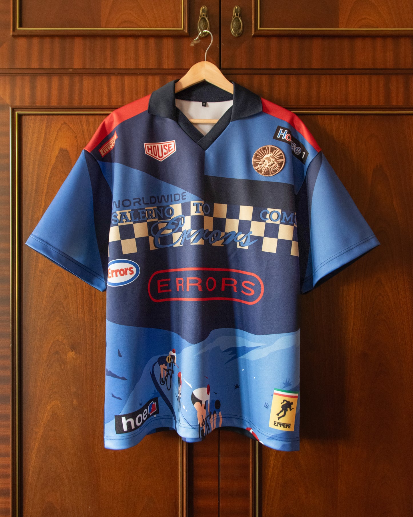 CYCLING JERSEY IN BLUE
