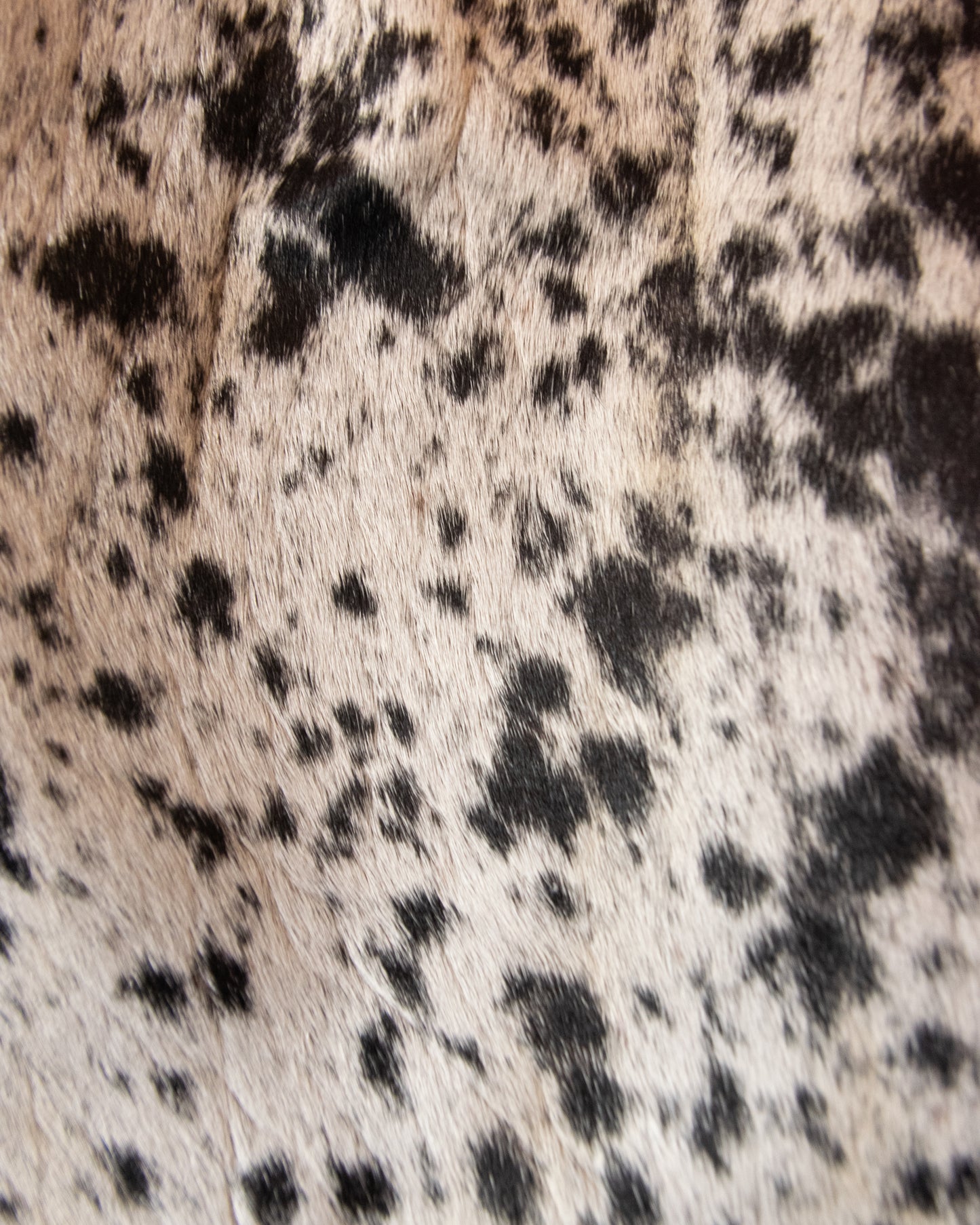 MINISKIRT IN PONYFUR LEATHER