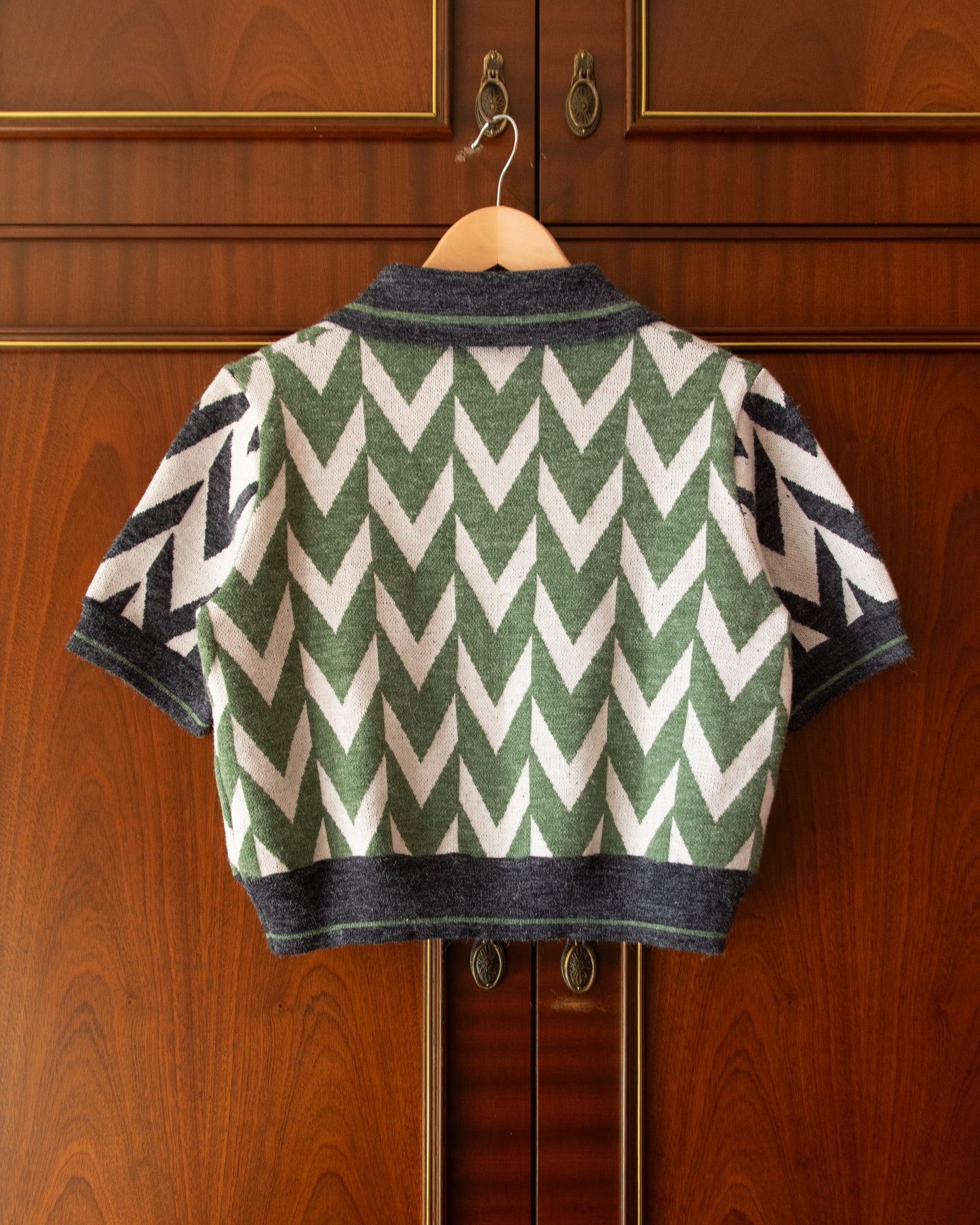 KNITTED FOOTBALL POLO