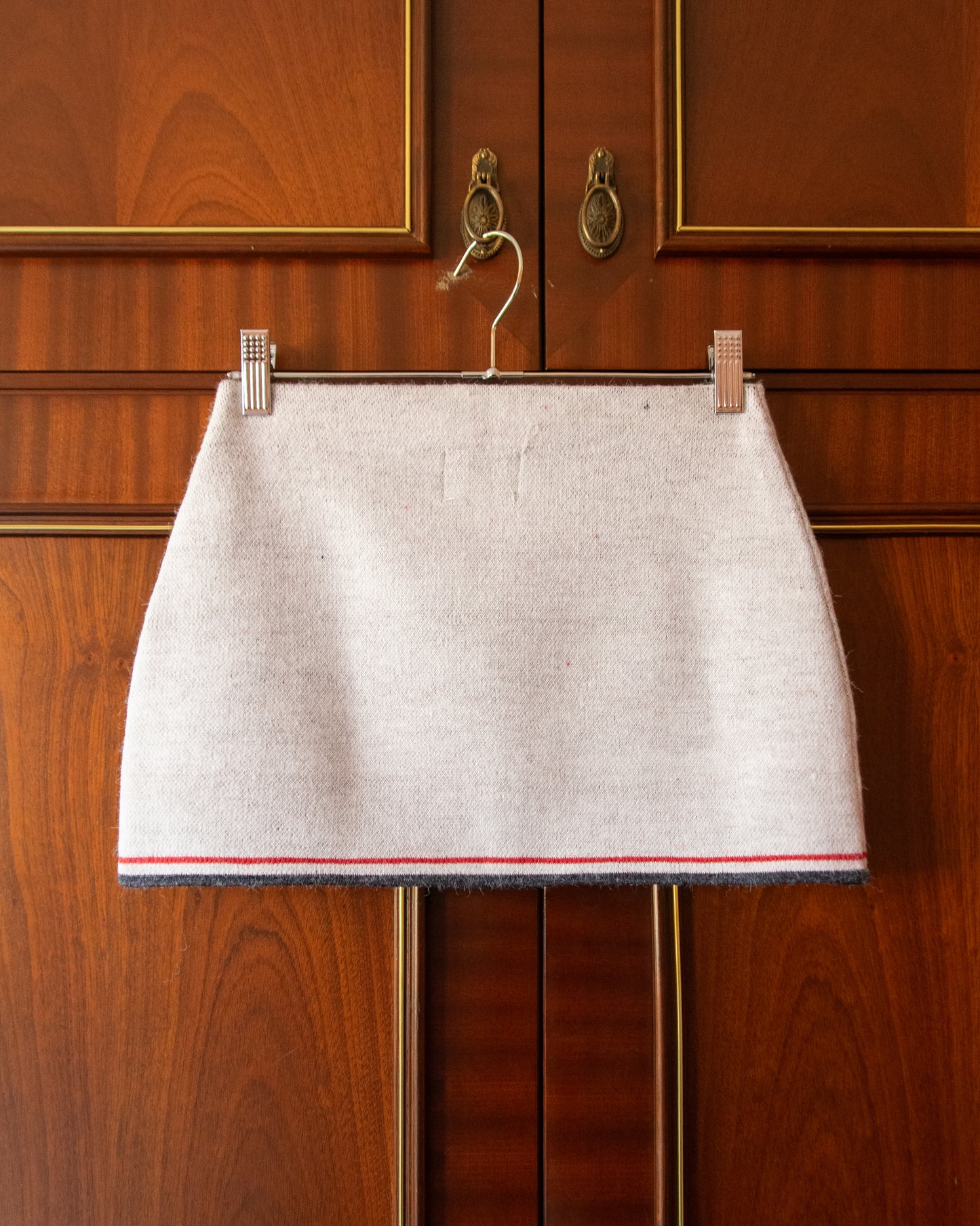 KNITTED FOOTBALL SKIRT