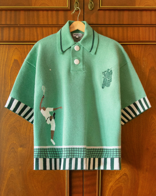 'THE LOB' KNITTED POLO