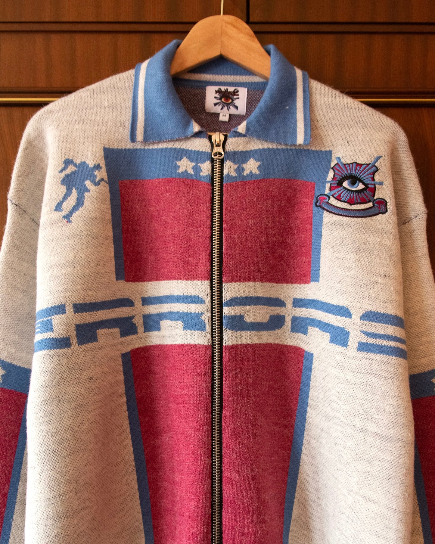 PARIS AWAY KNITTED FOOTBALL JACKET