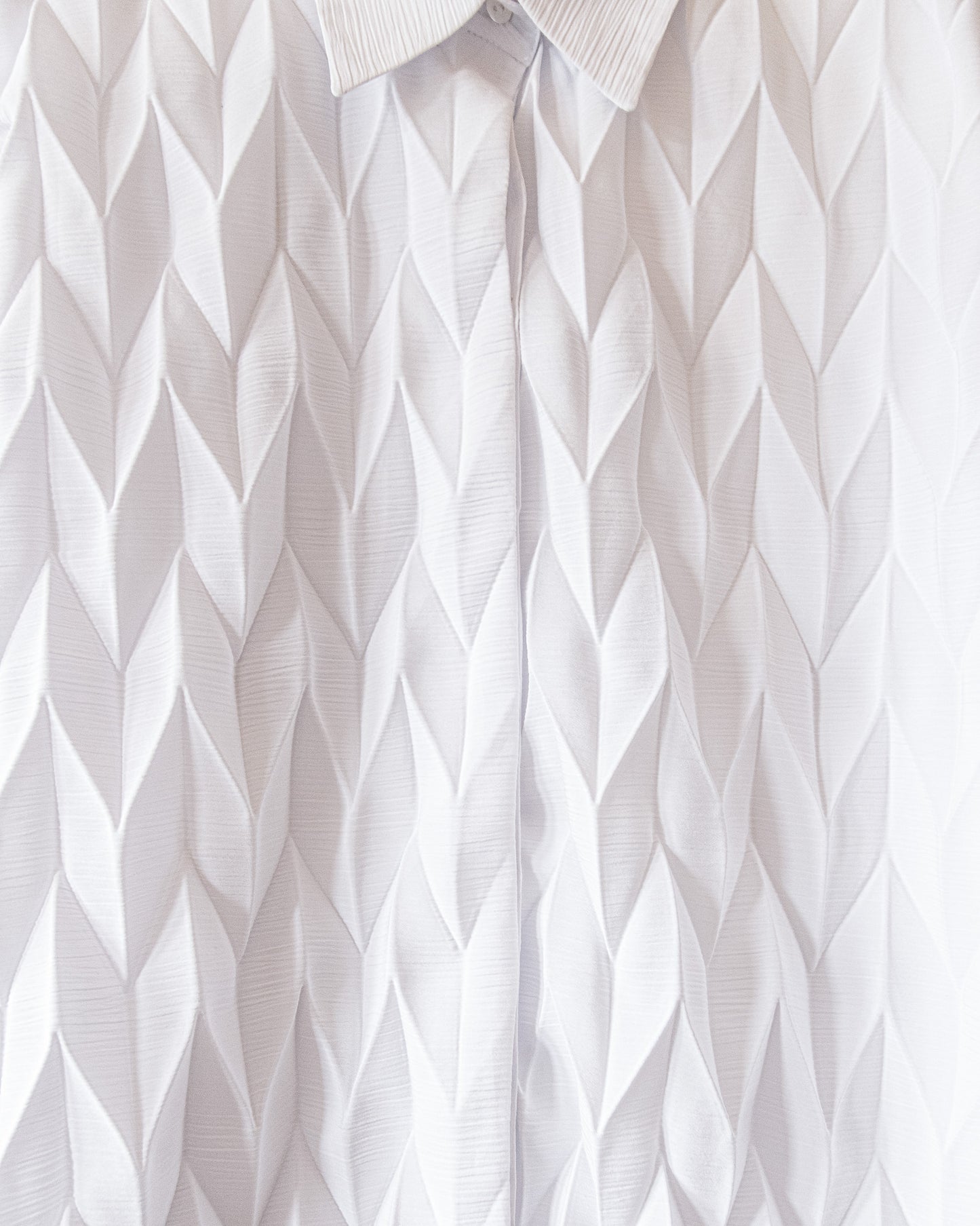 PLEATED CREPE SHIRT