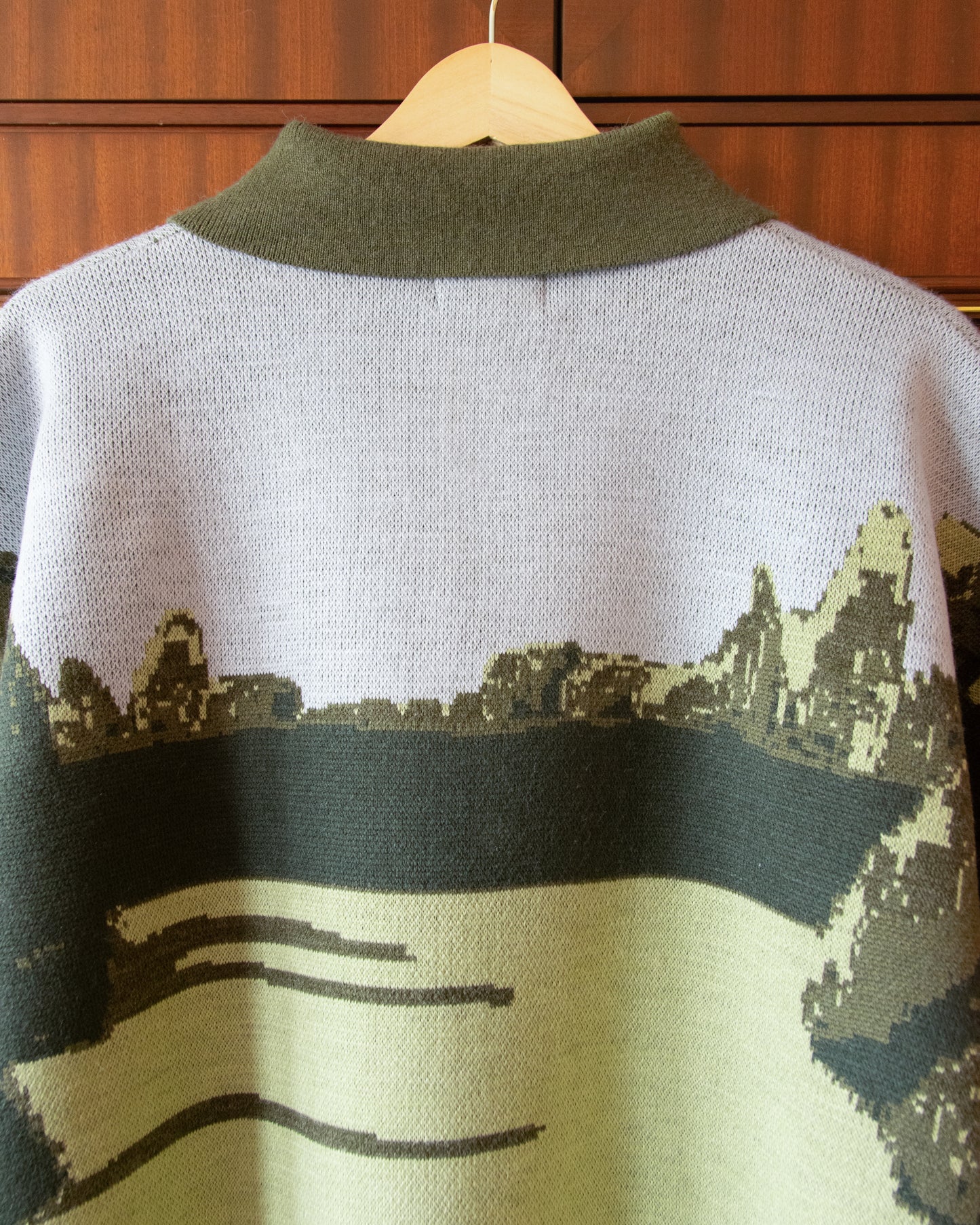 KNITTED GARDEN POLO