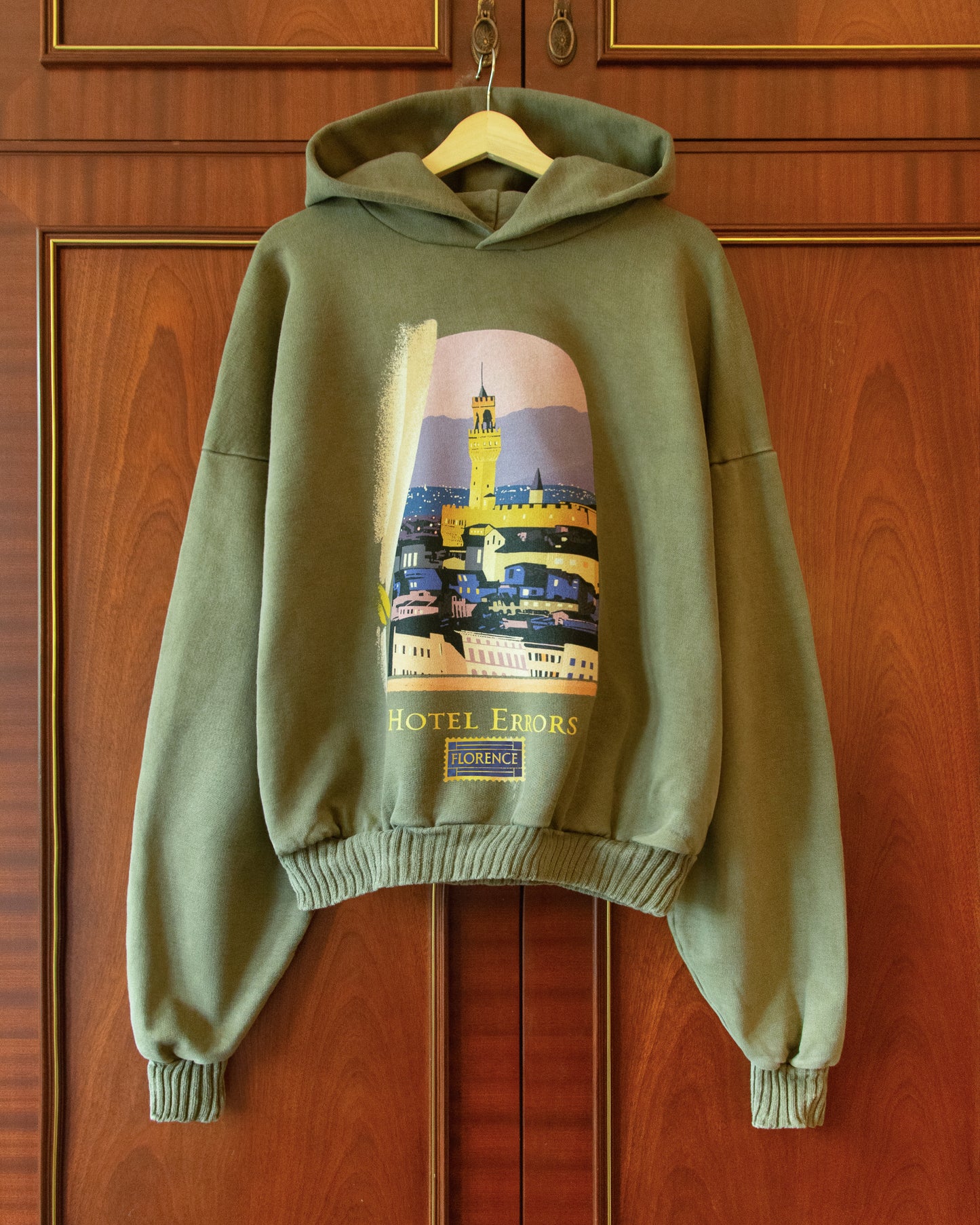 HOTEL ERRORS HOODIE - FLORENCE (EMERALD)