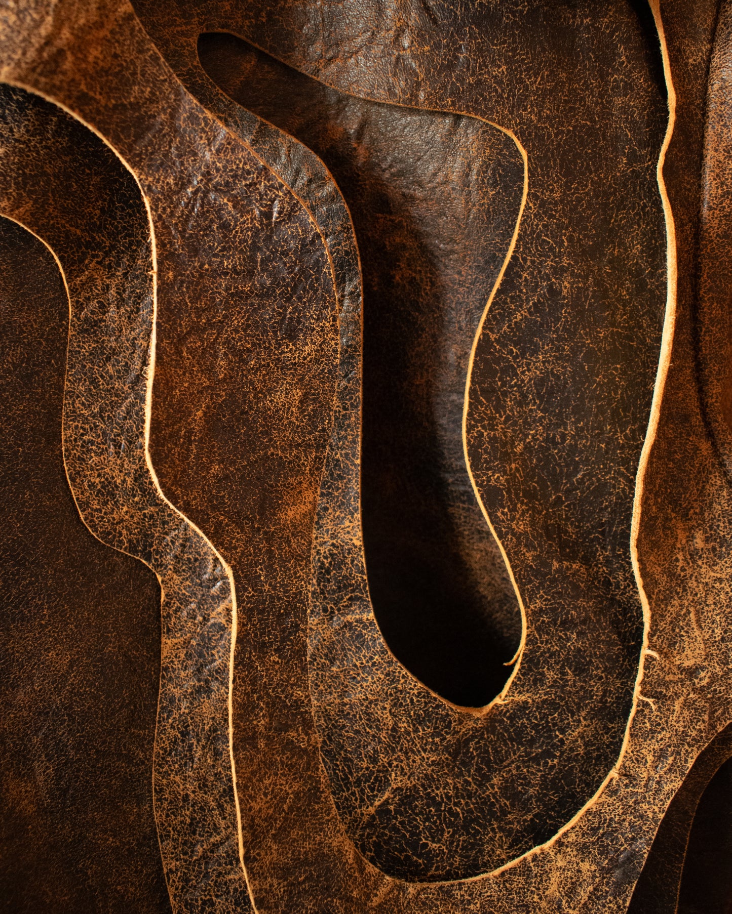 ANTIQUE LEATHER TOPO CUBAN