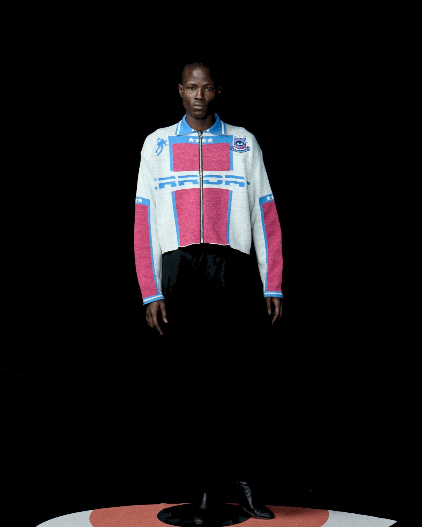 PARIS AWAY KNITTED FOOTBALL JACKET