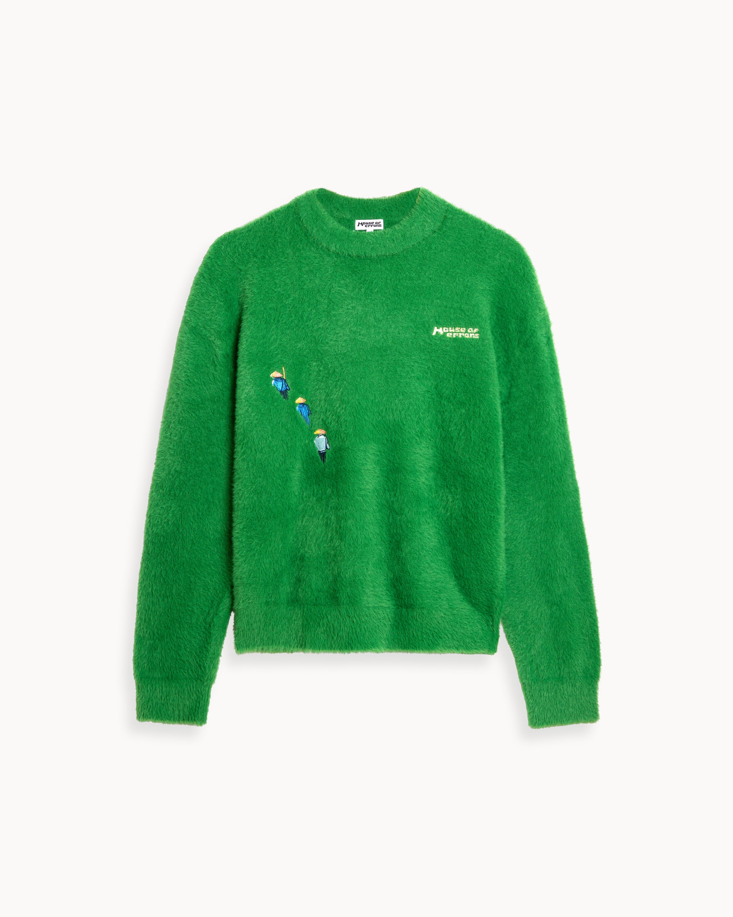house of errors ハウスオブエラー　ニット SHAGGY KNITTED EXPLORERS SWEATER – HOUSE OF ERRORS