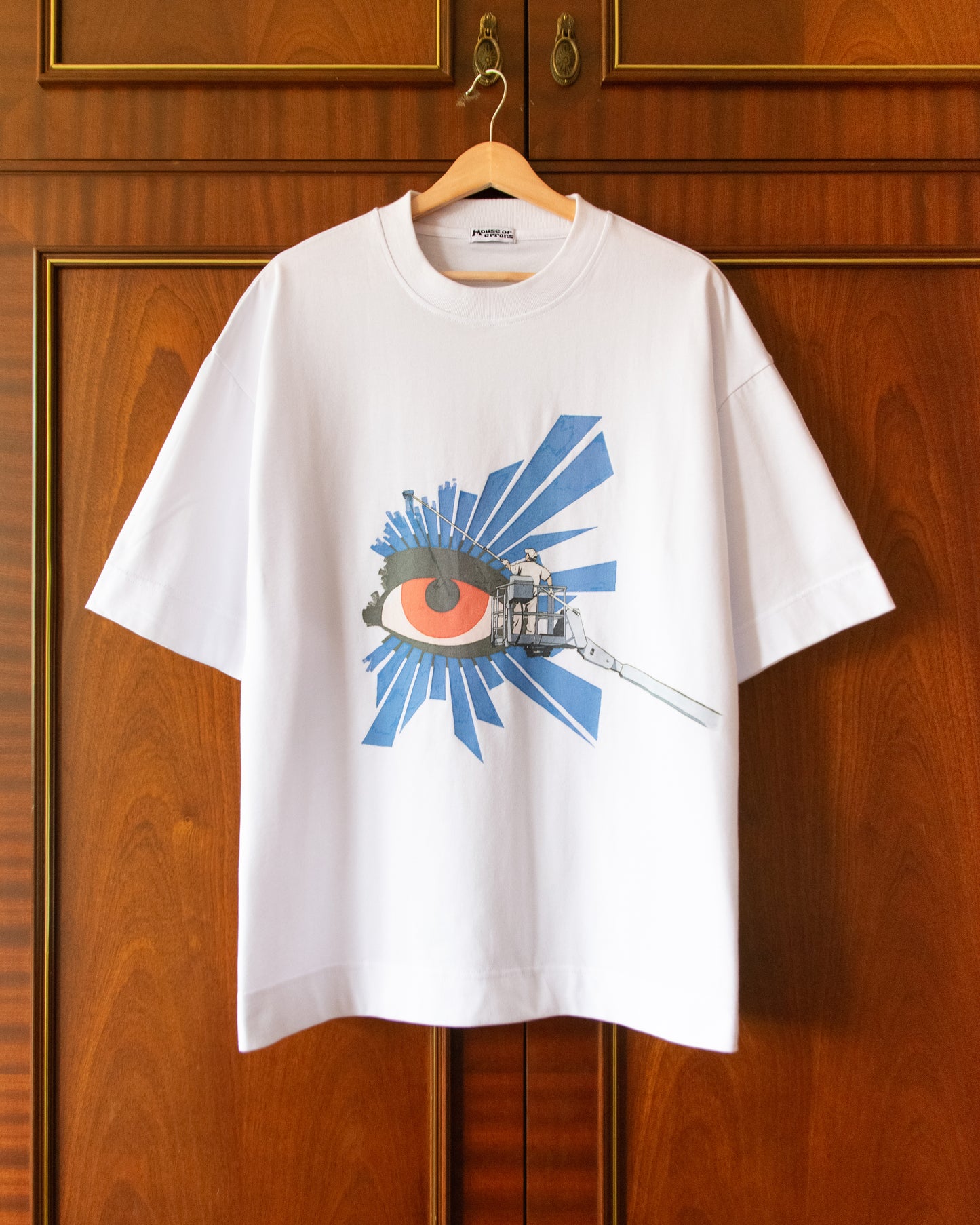 PAINTER MIDWEIGHT TEE IN WHITE