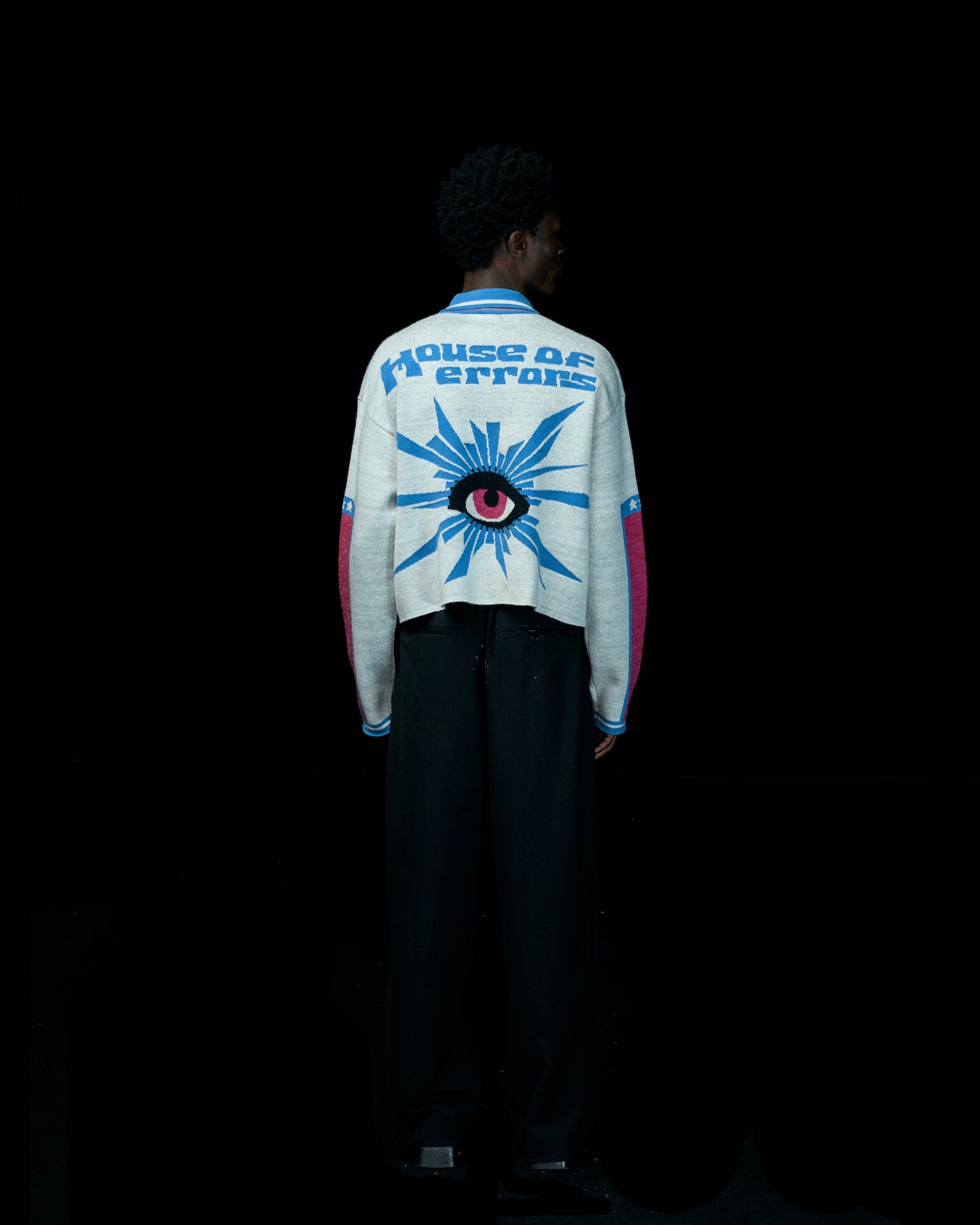 PARIS AWAY KNITTED FOOTBALL JACKET