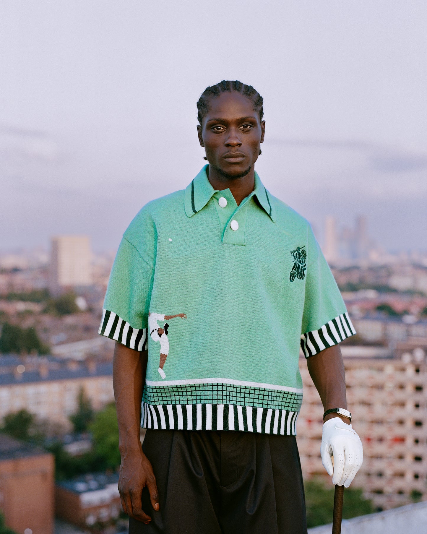 'THE LOB' KNITTED POLO