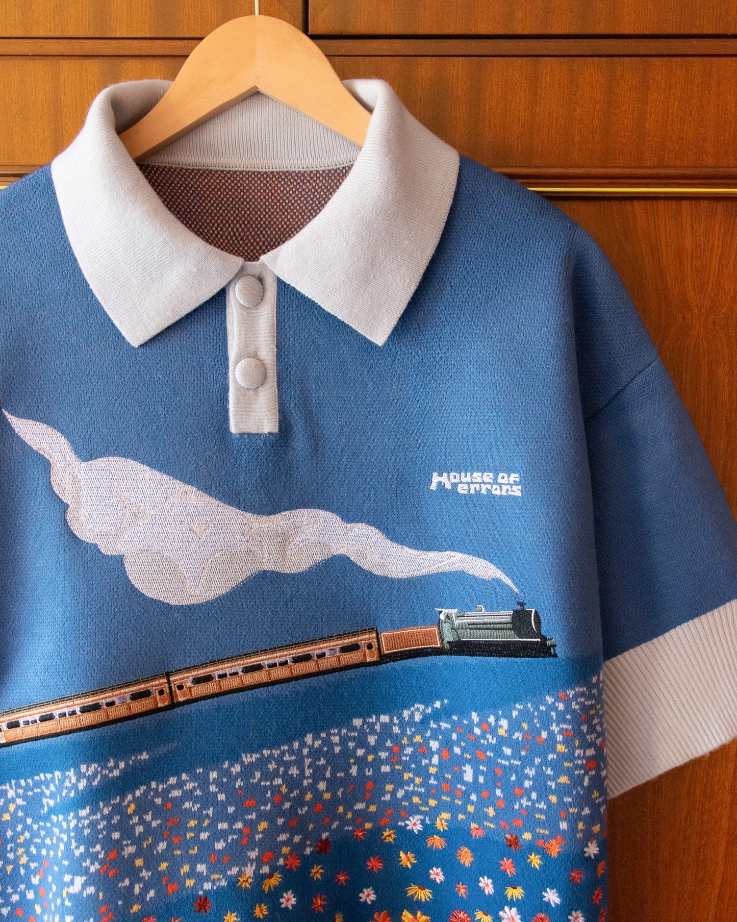 ERRORS EXPRESS EMBROIDERED POLO