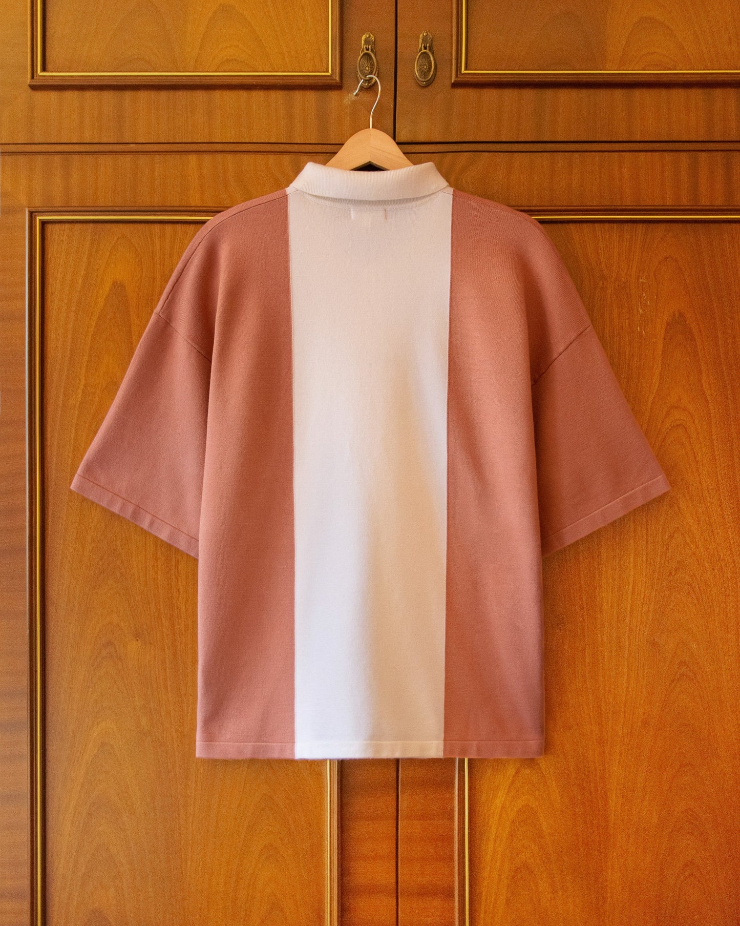 KNITTED PEEKING POLO