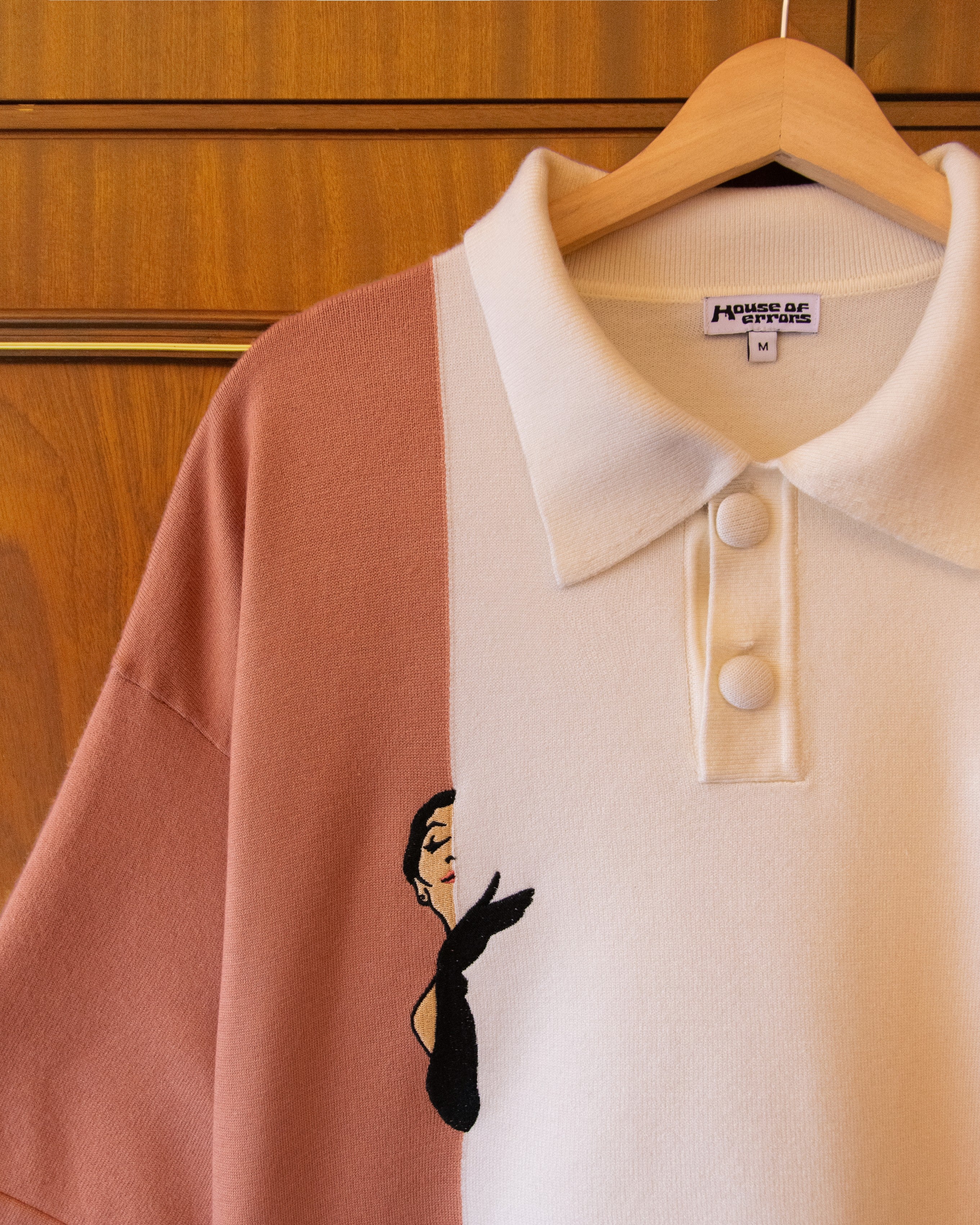 KNITTED PEEKING POLO – HOUSE OF ERRORS