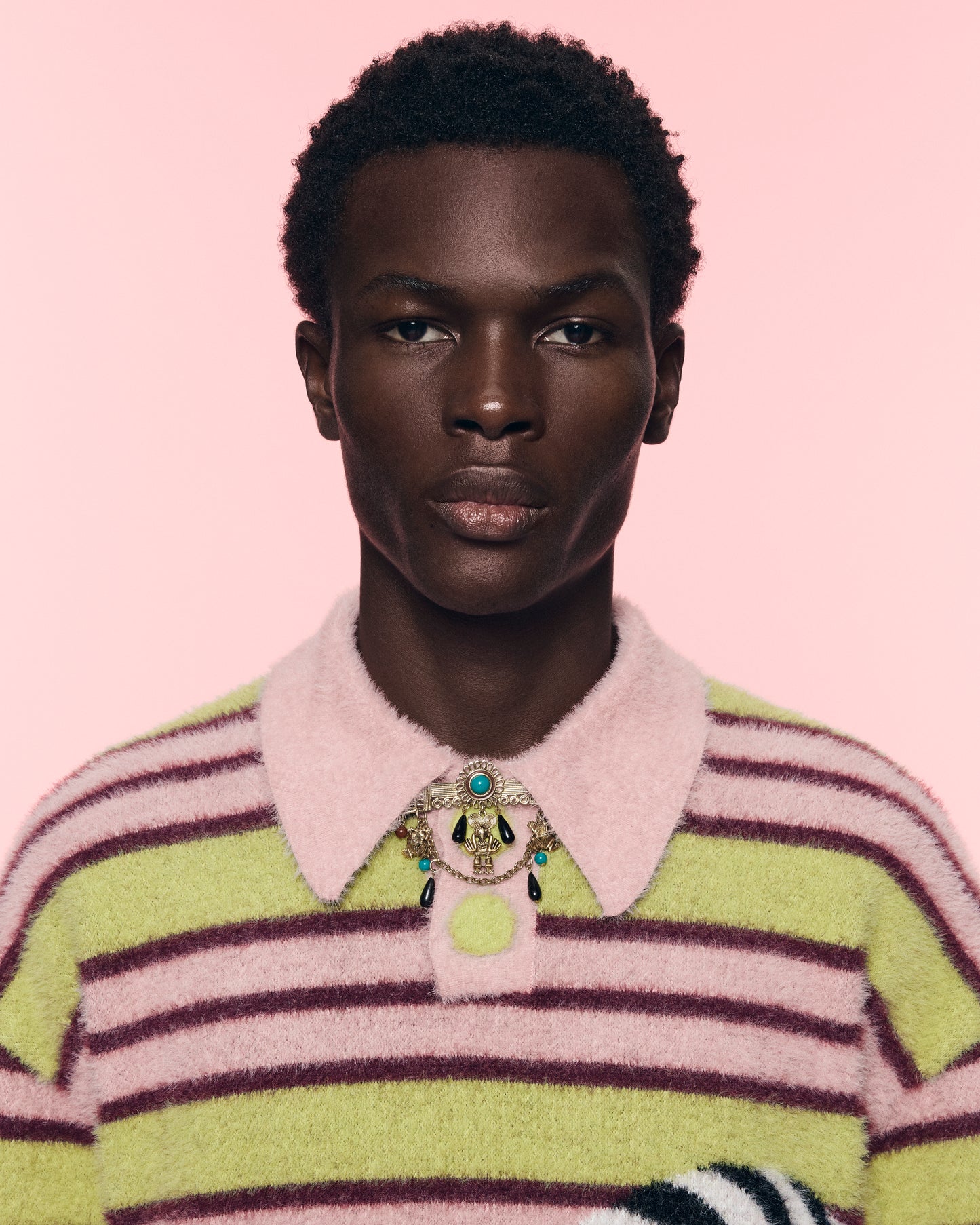 SHAGGY KNITTED SWEATER