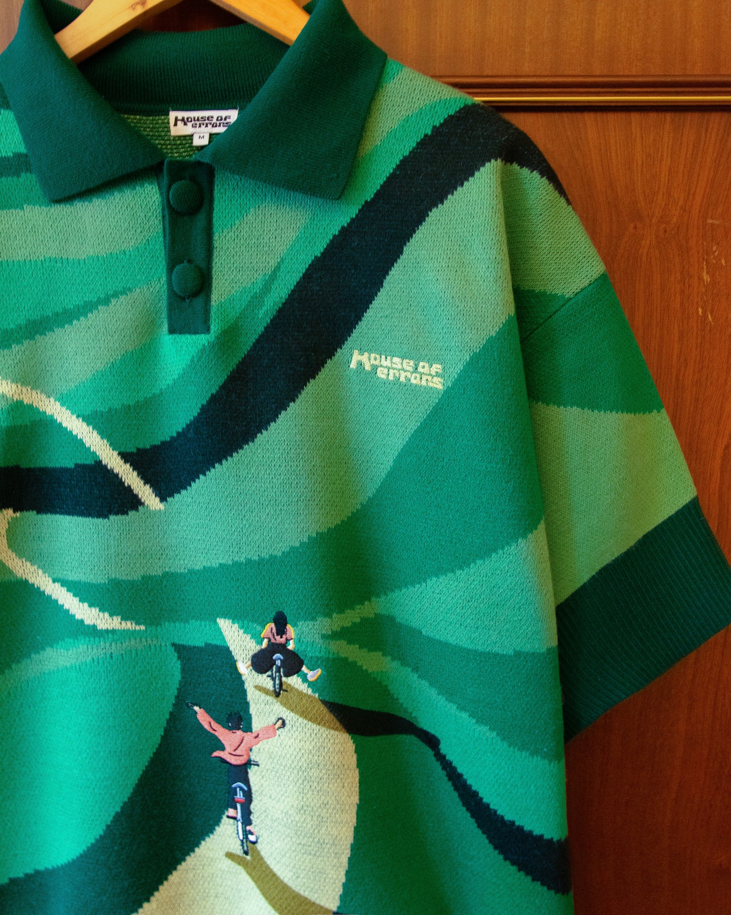 KNITTED HILLS POLO