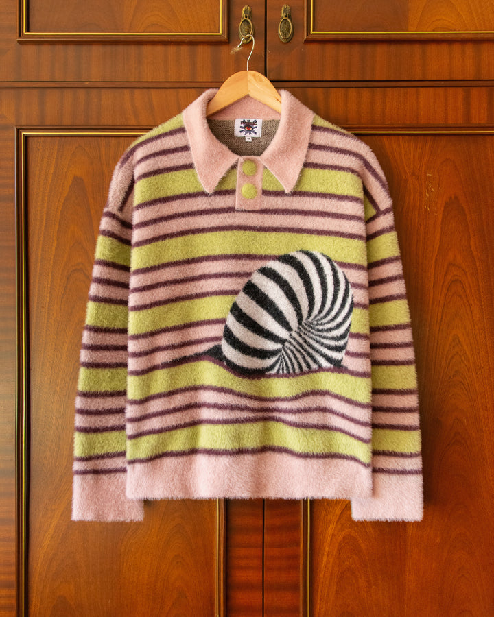 SHAGGY KNITTED SWEATER