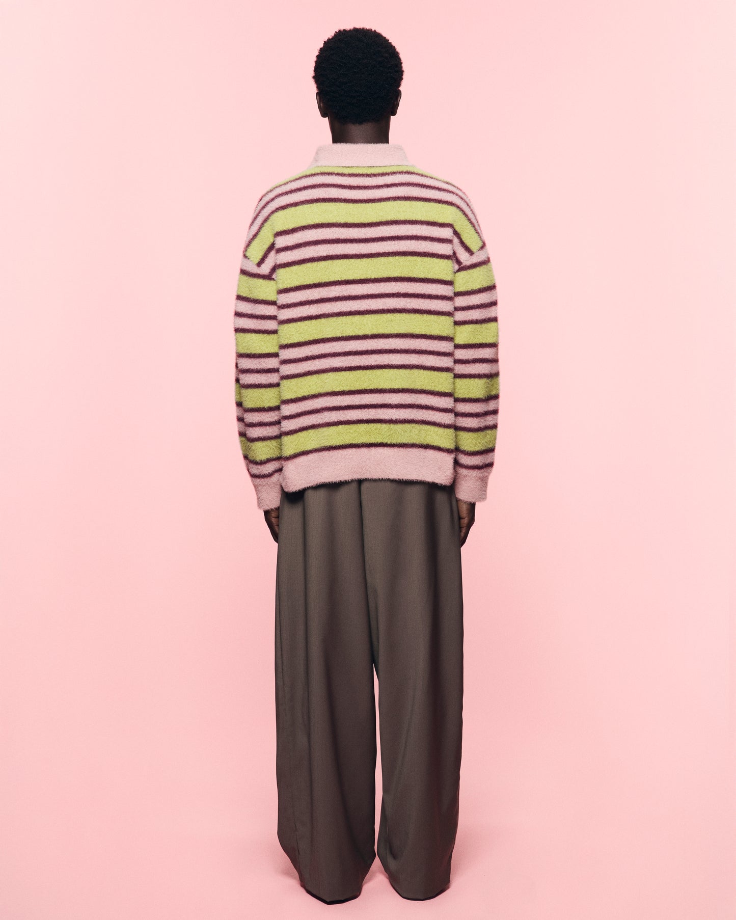 SHAGGY KNITTED SWEATER