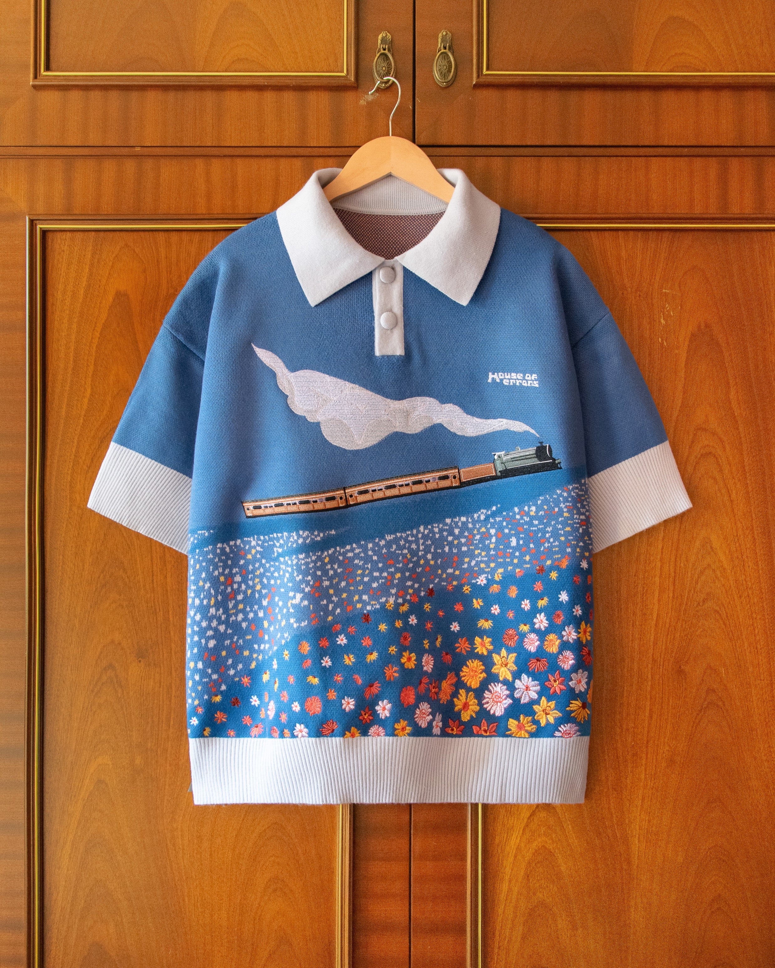 ERRORS EXPRESS EMBROIDERED POLO – HOUSE OF ERRORS