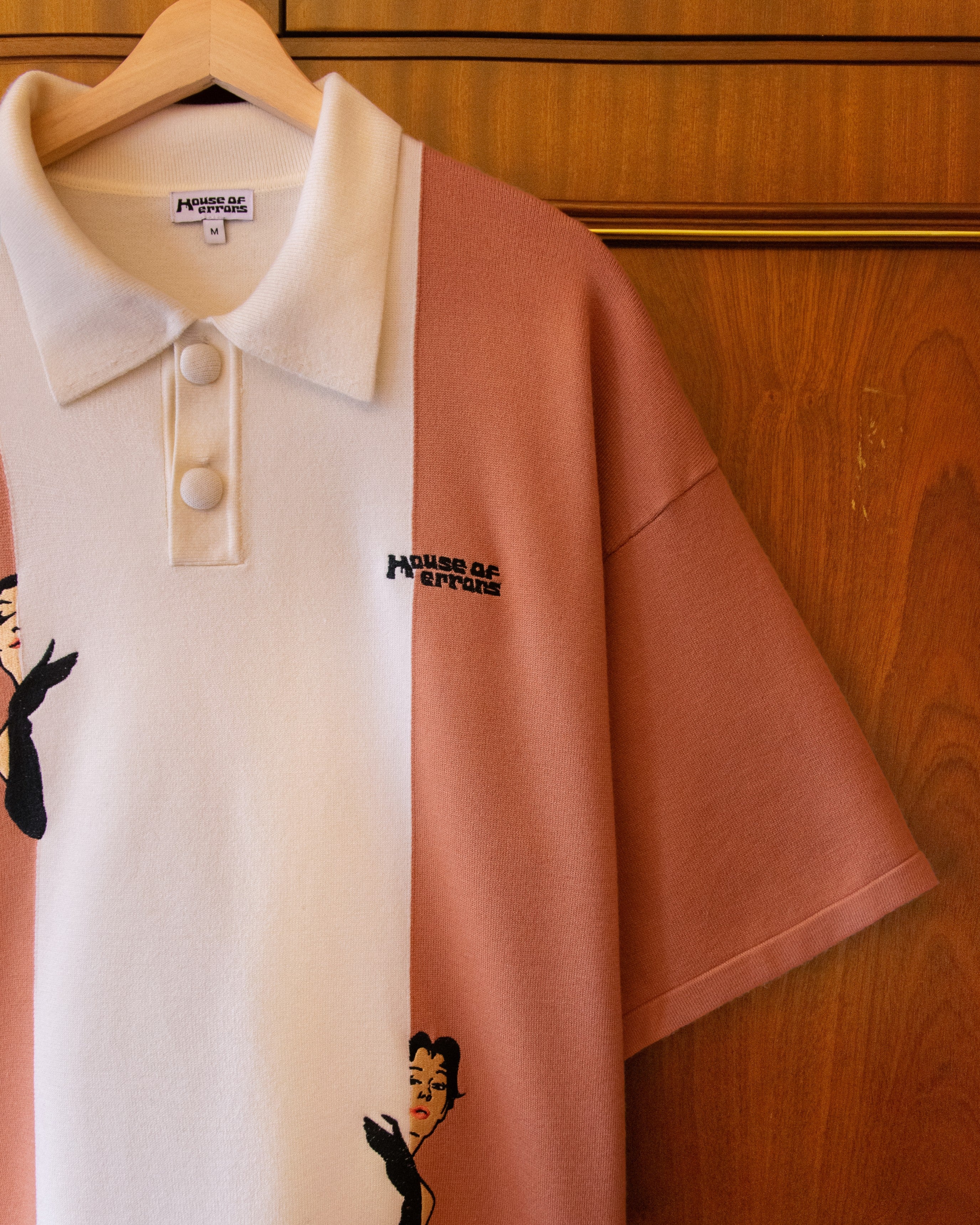 KNITTED PEEKING POLO – HOUSE OF ERRORS