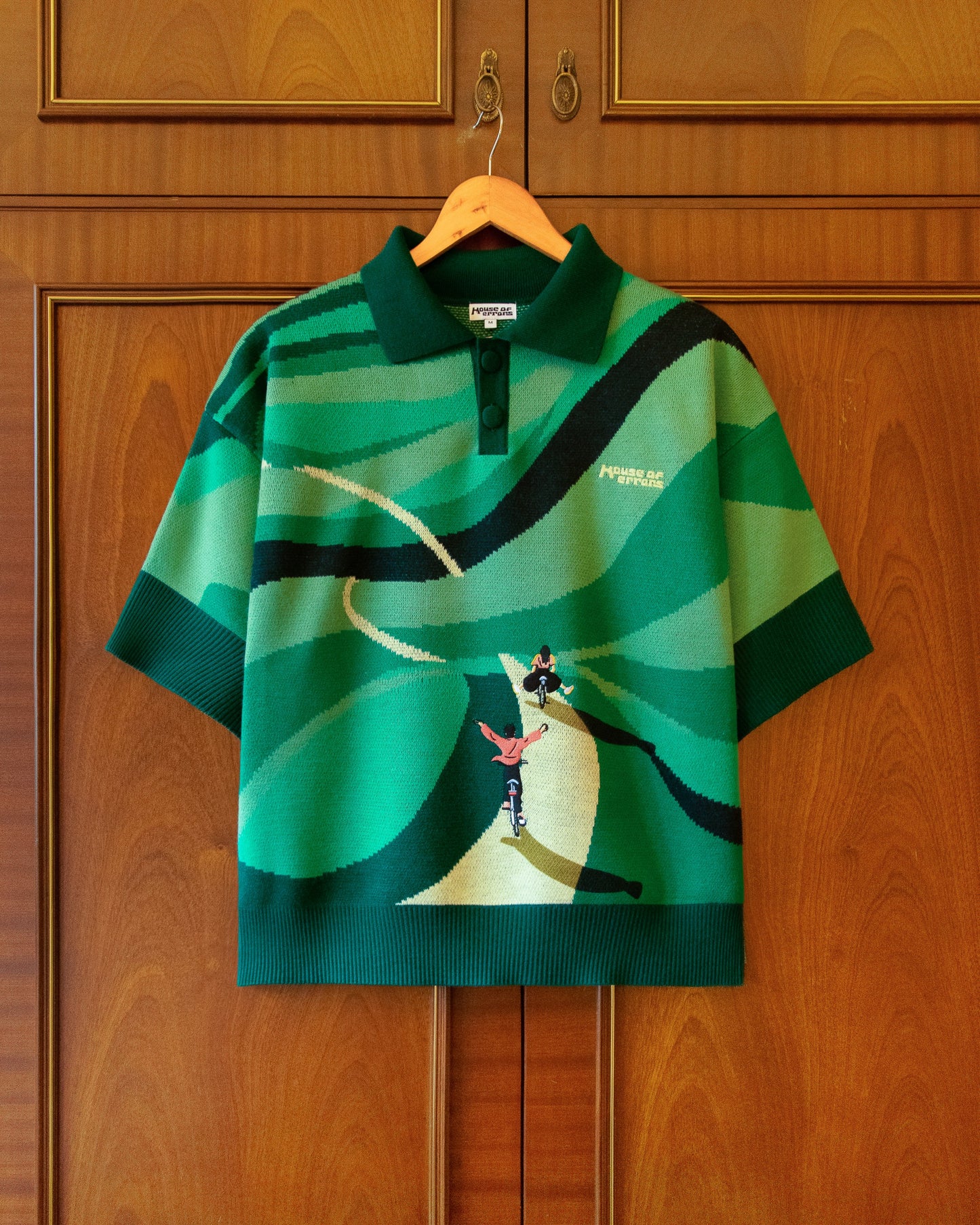 KNITTED HILLS POLO
