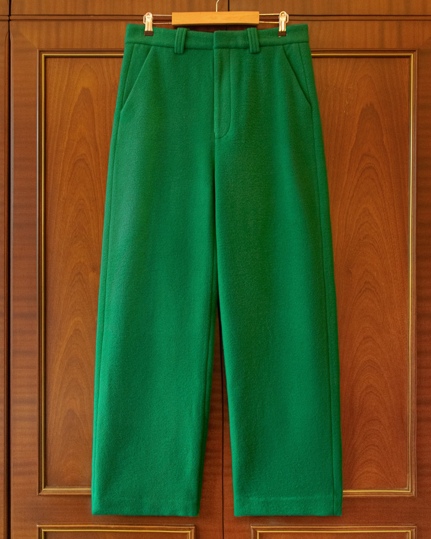 WOOL FIELD TROUSERS
