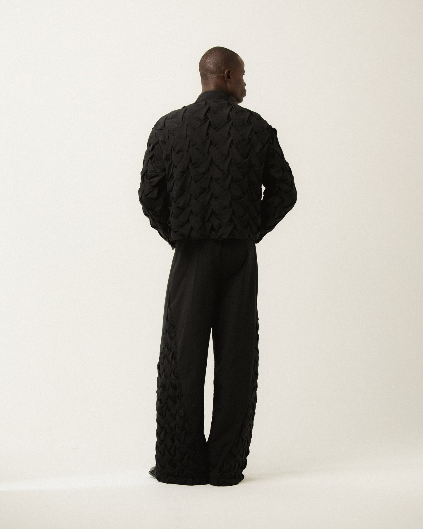 SMOCKWEAVE TRACKPANTS
