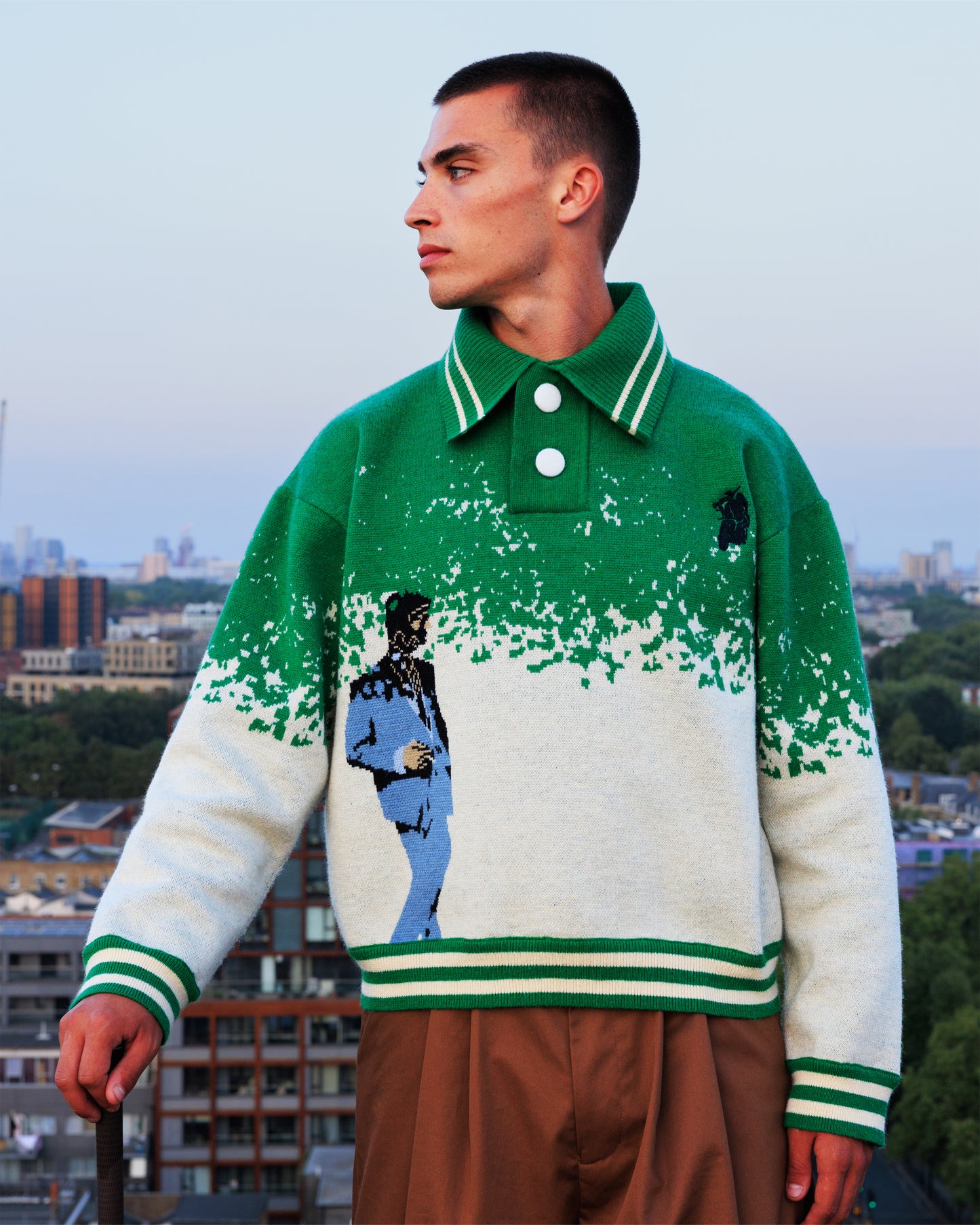 'NOON RIVERIE' KNITTED SWEATER