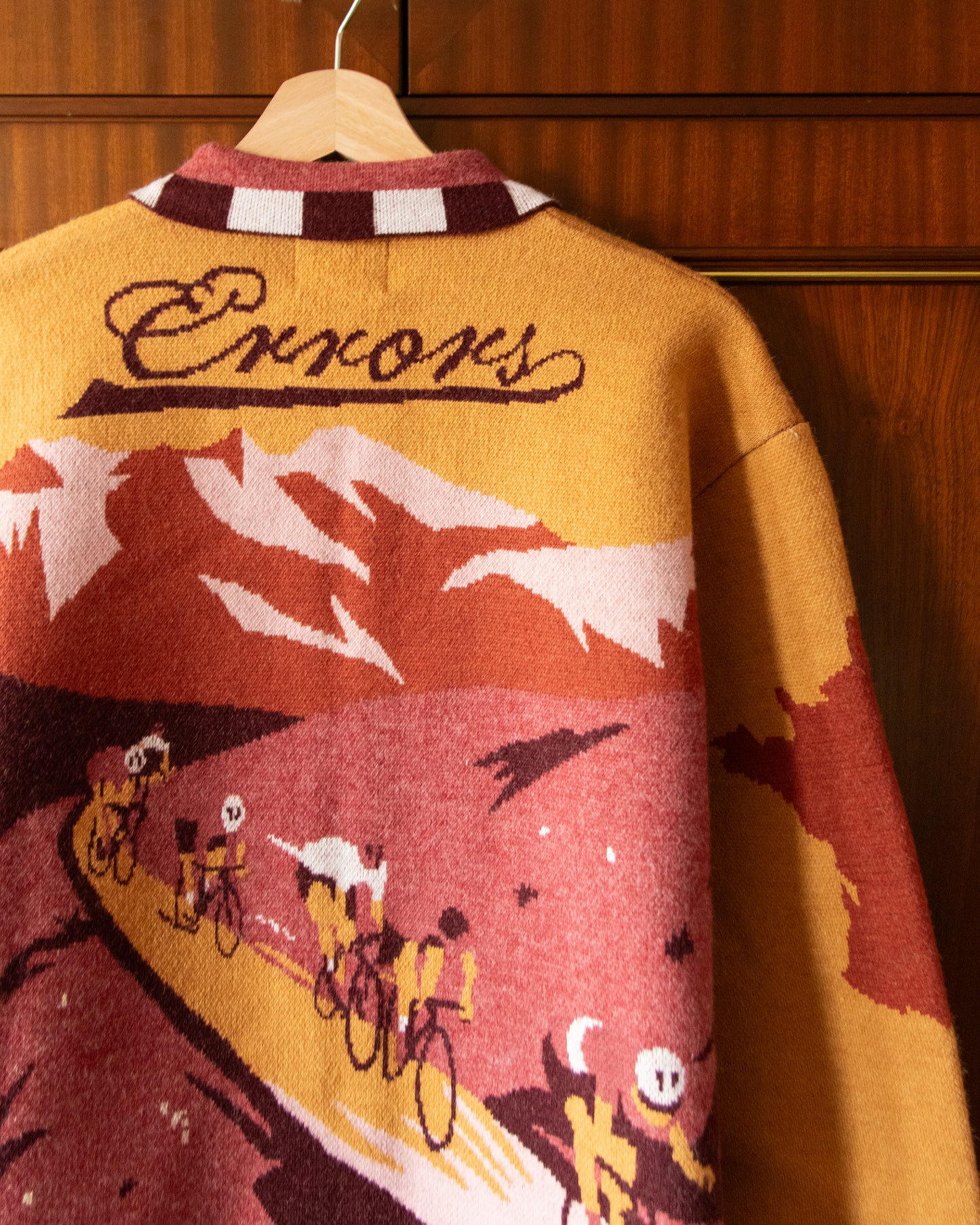 KNIT CYCLING JACKET IN SUNRISE