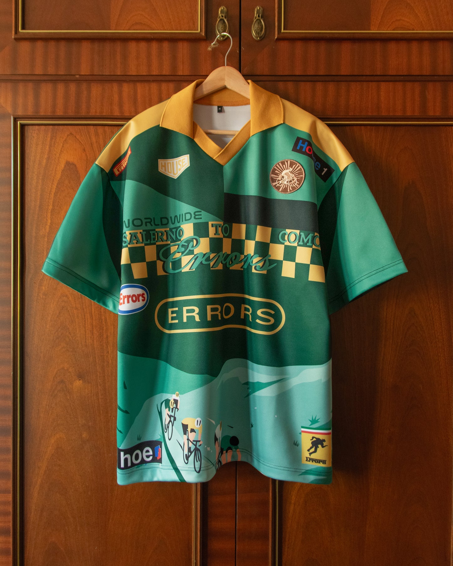 CYCLING JERSEY IN GREEN