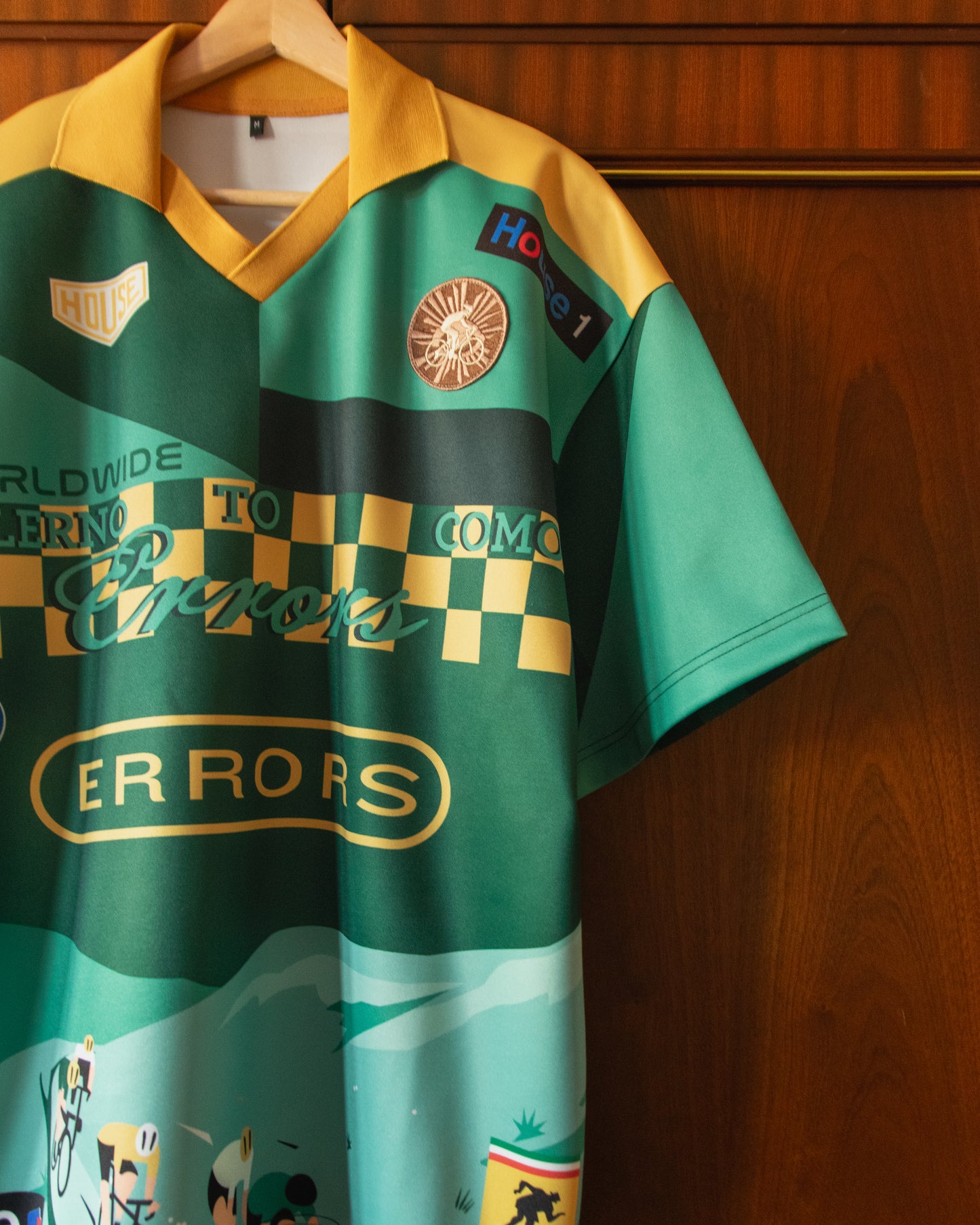CYCLING JERSEY IN GREEN
