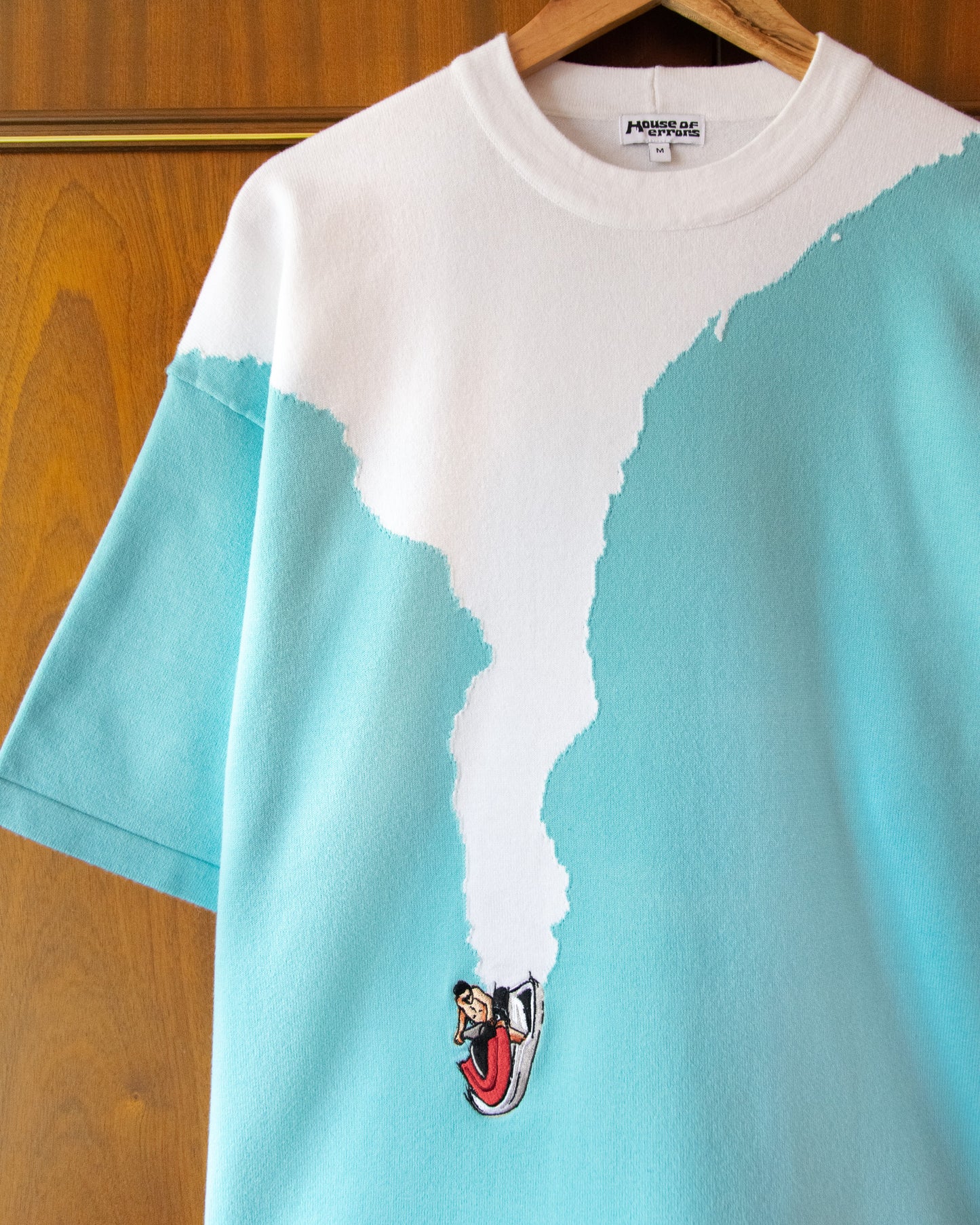 KNITTED JET SCHUSS TEE