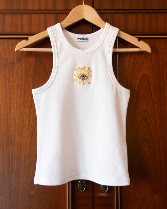 EMBROIDERED TANK TOP (WOMENS)