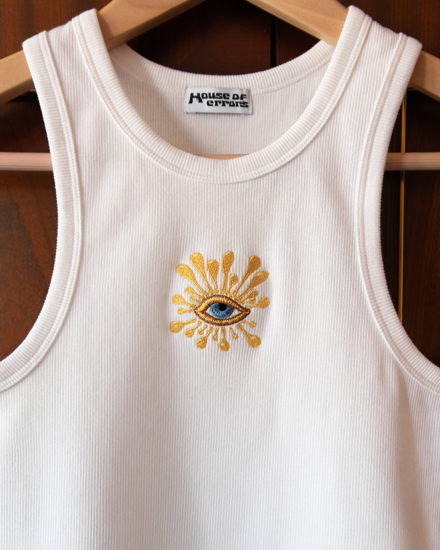 EMBROIDERED TANK TOP (WOMENS)