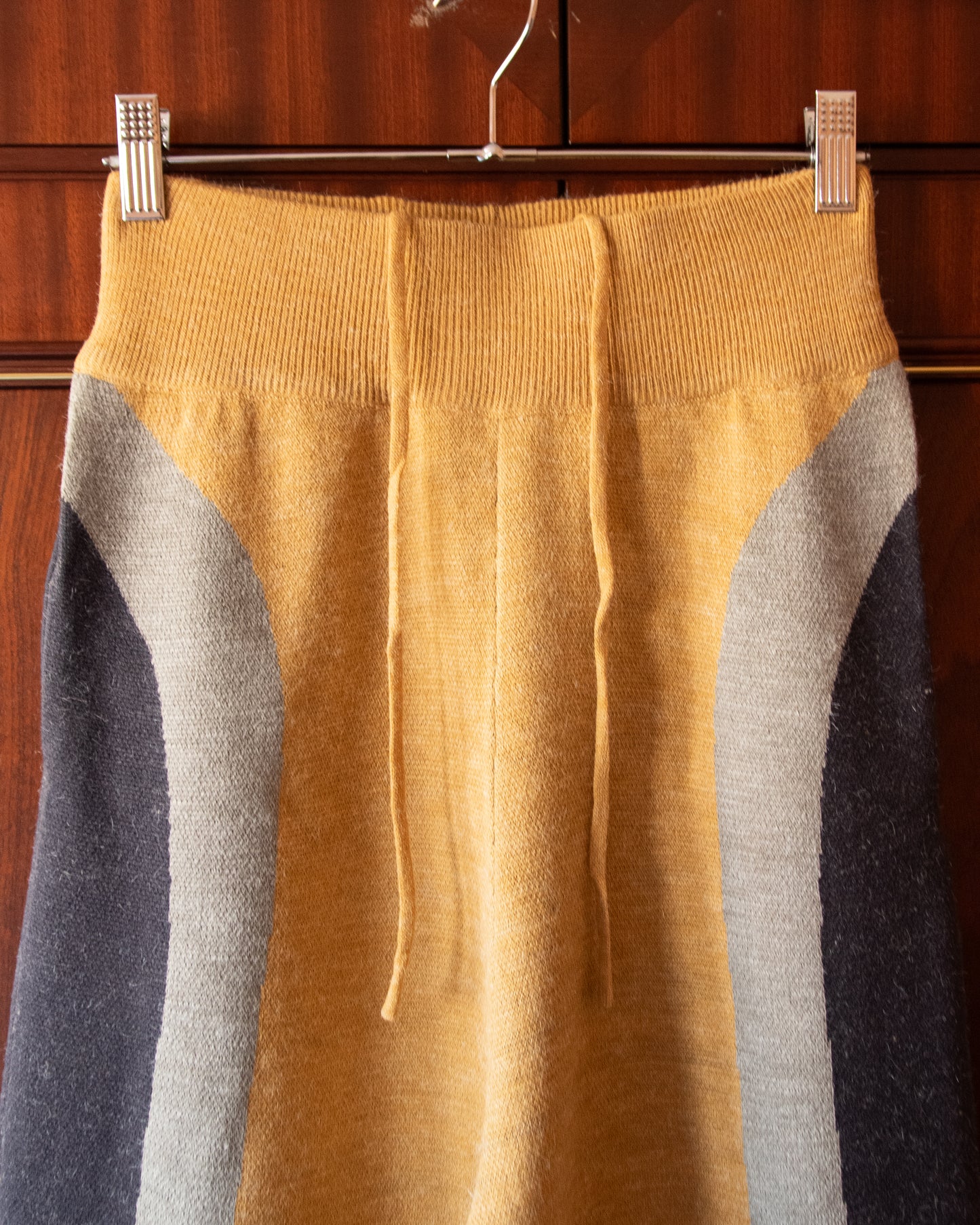 KNITTED MOTO PANTS