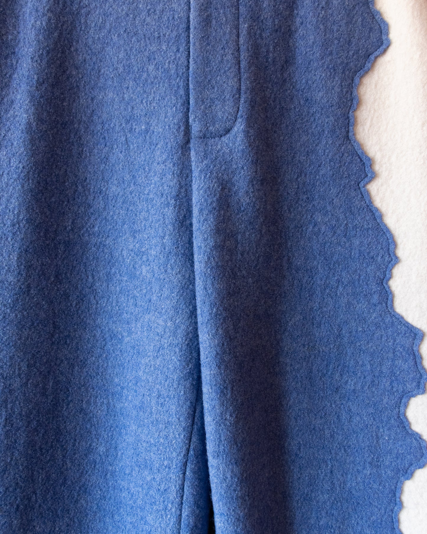 WOOL 'PLANCHE A NEIGE' TROUSERS