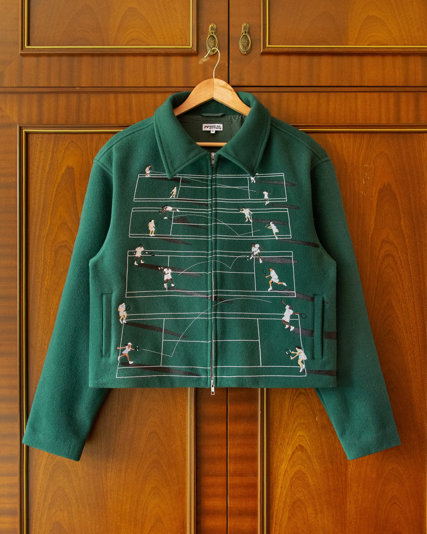 WOOL TENNIS JACKET