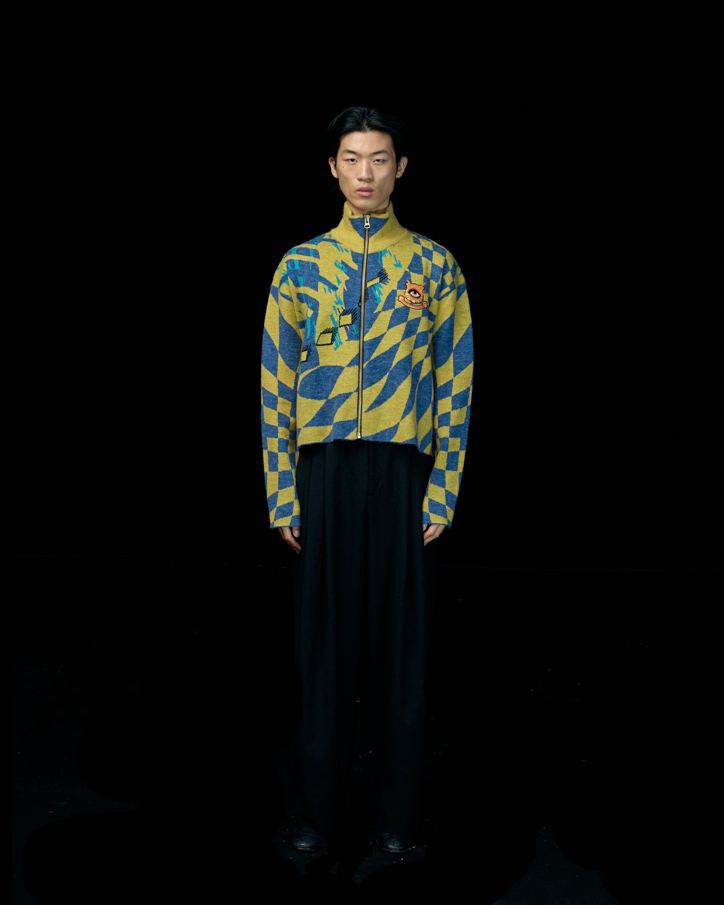 GREAT DANE KNITTED FOOTBALL JACKET