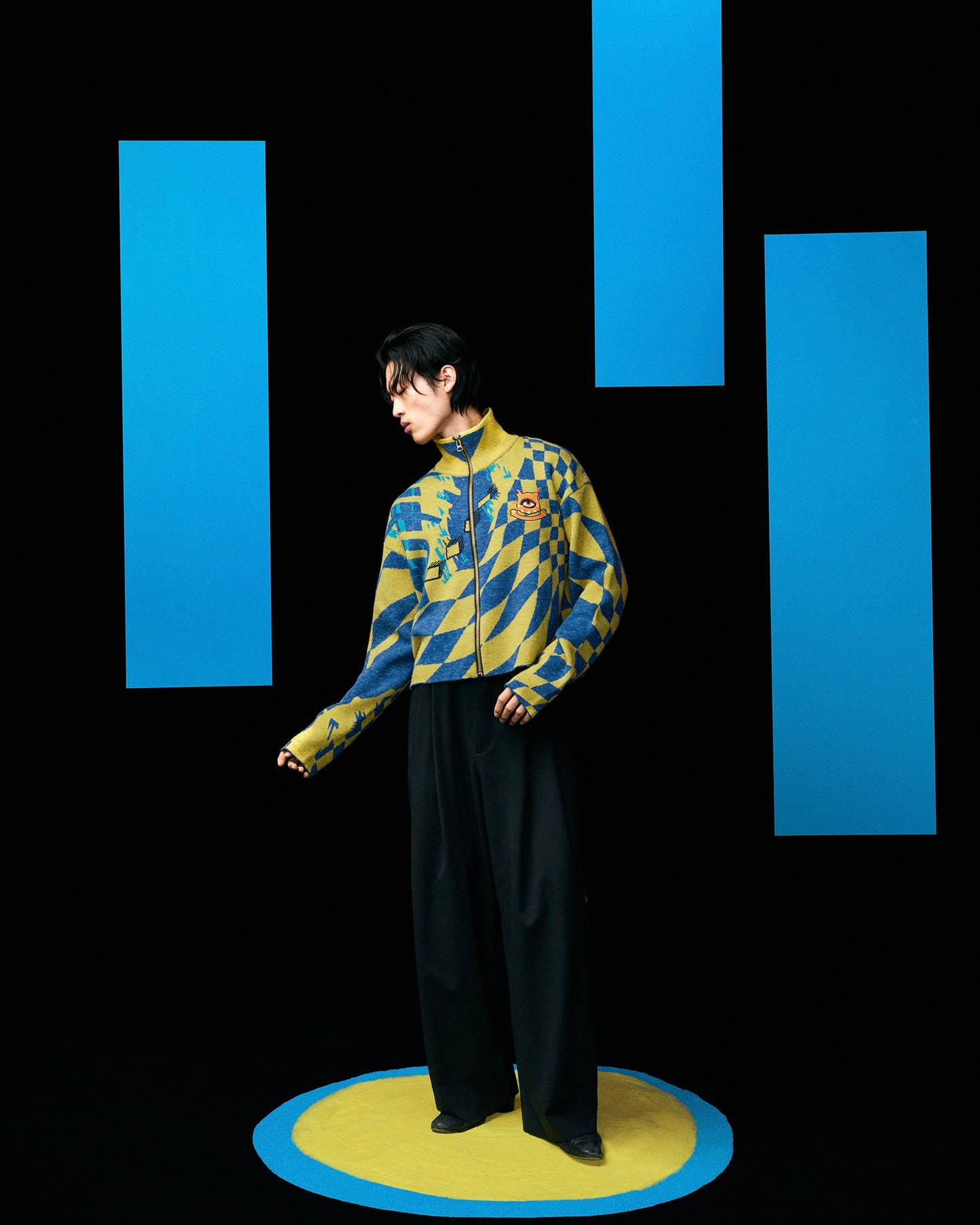 GREAT DANE KNITTED FOOTBALL JACKET