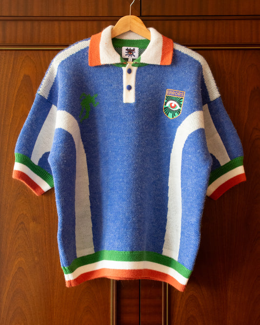 KNITTED FOOTBALL TOP - ITALIA