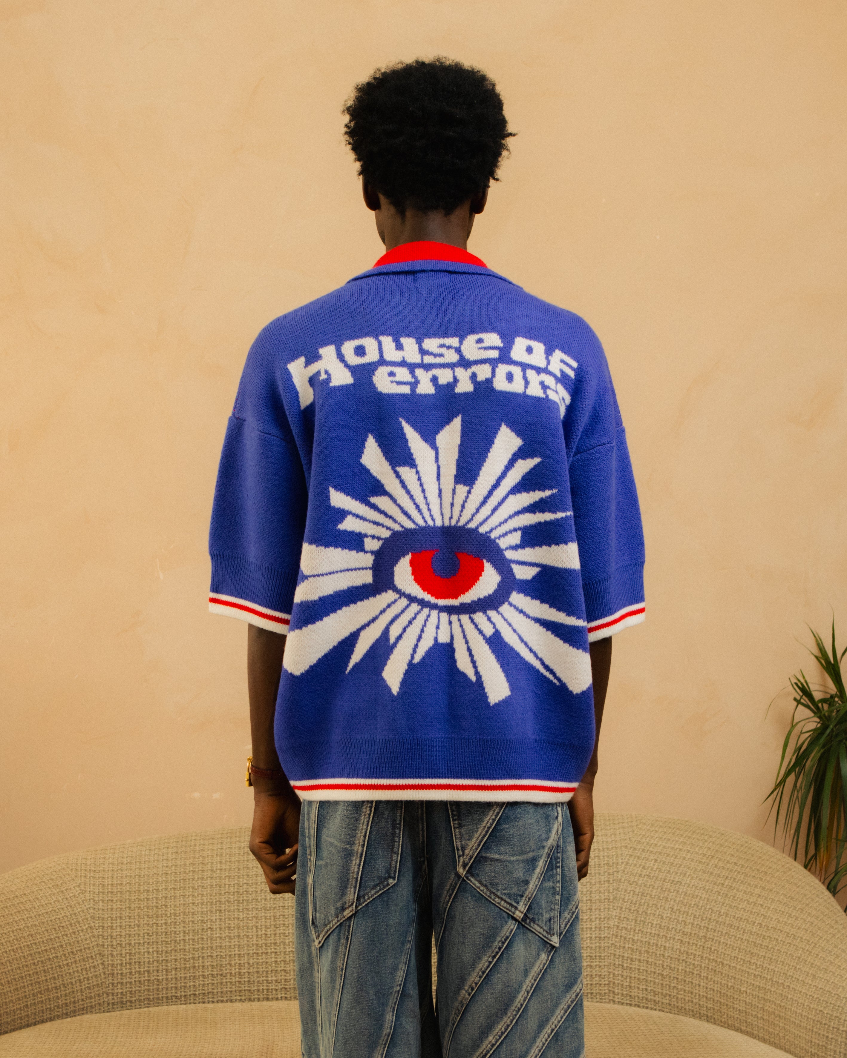 KNITTED FOOTBALL TOP - ZIZOU – HOUSE OF ERRORS