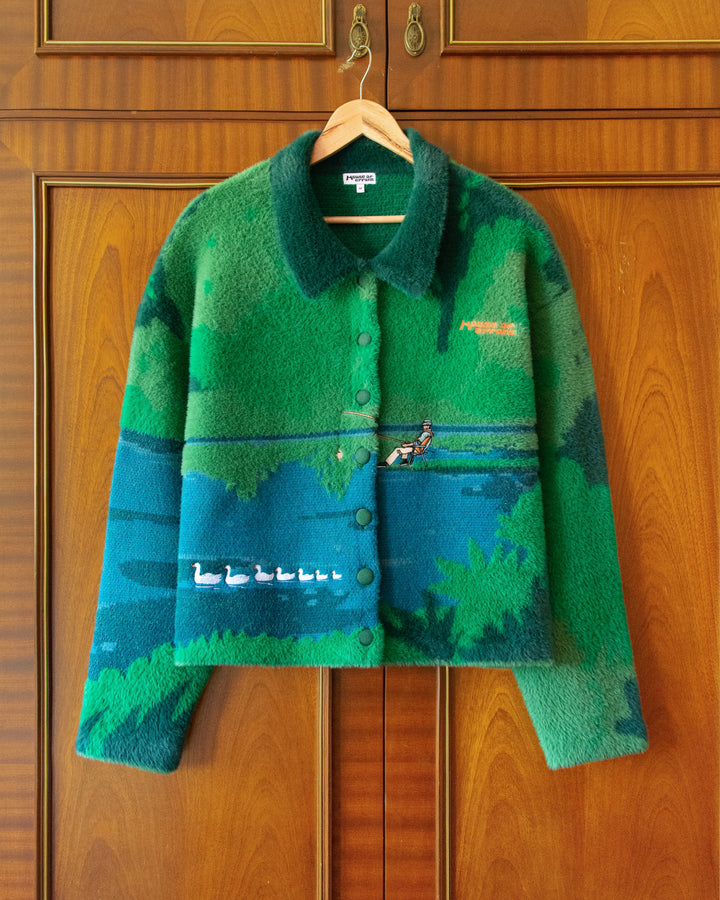 MORNING FISHING CARDIGAN