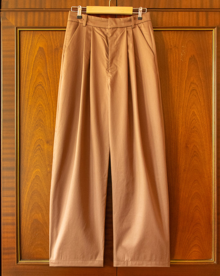 CROWN TROUSERS IN BROWN