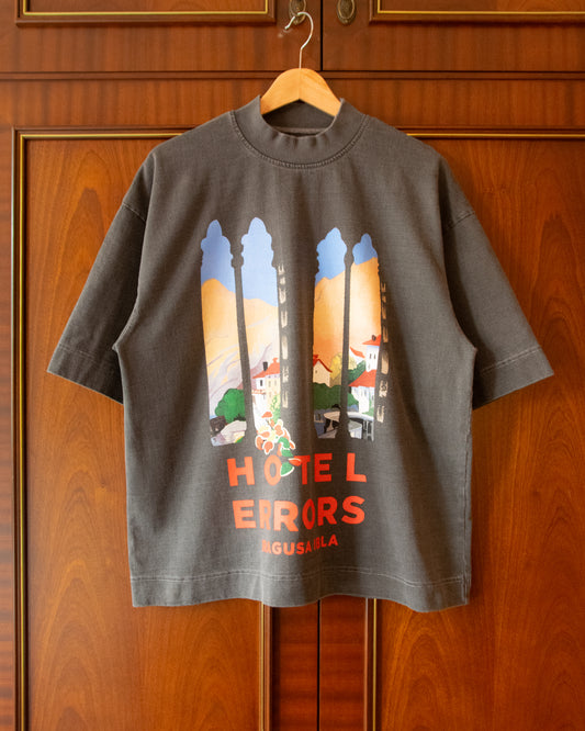 HOTEL ERRORS HEAVYWEIGHT TEE - RAGUSA IBLA (SABLE)